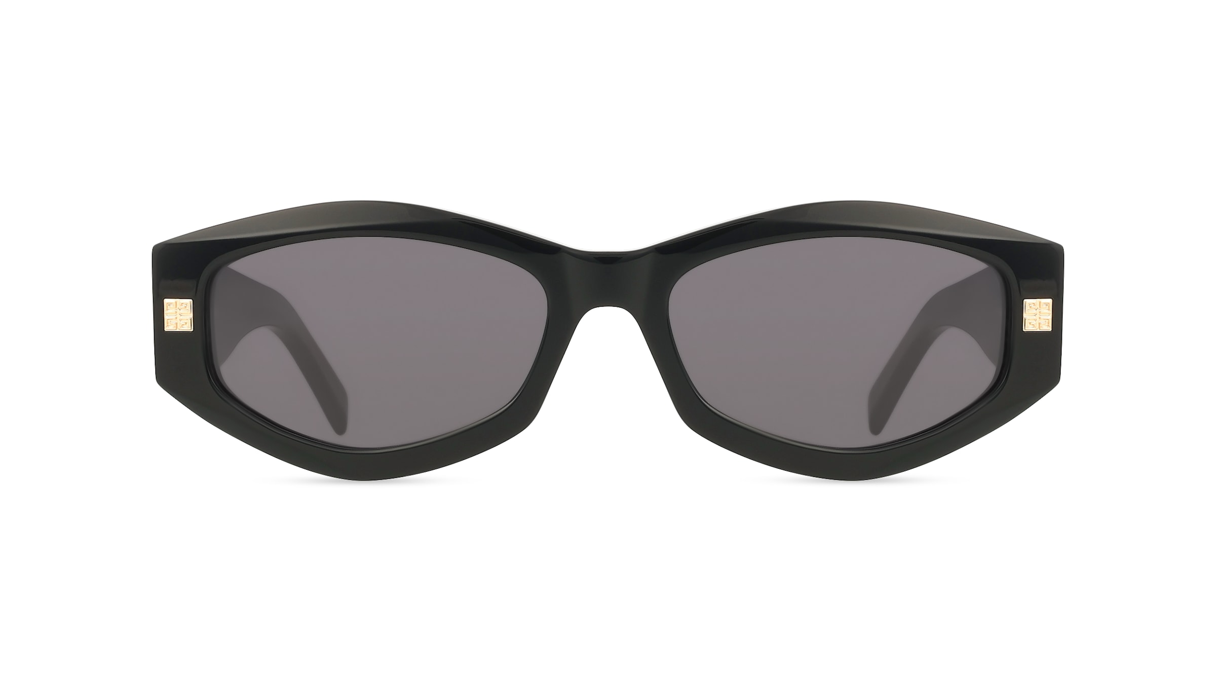 Givenchy GV40062I Damen-Sonnenbrille Vollrand Quadratisch Acetat-Gestell, schwarz
