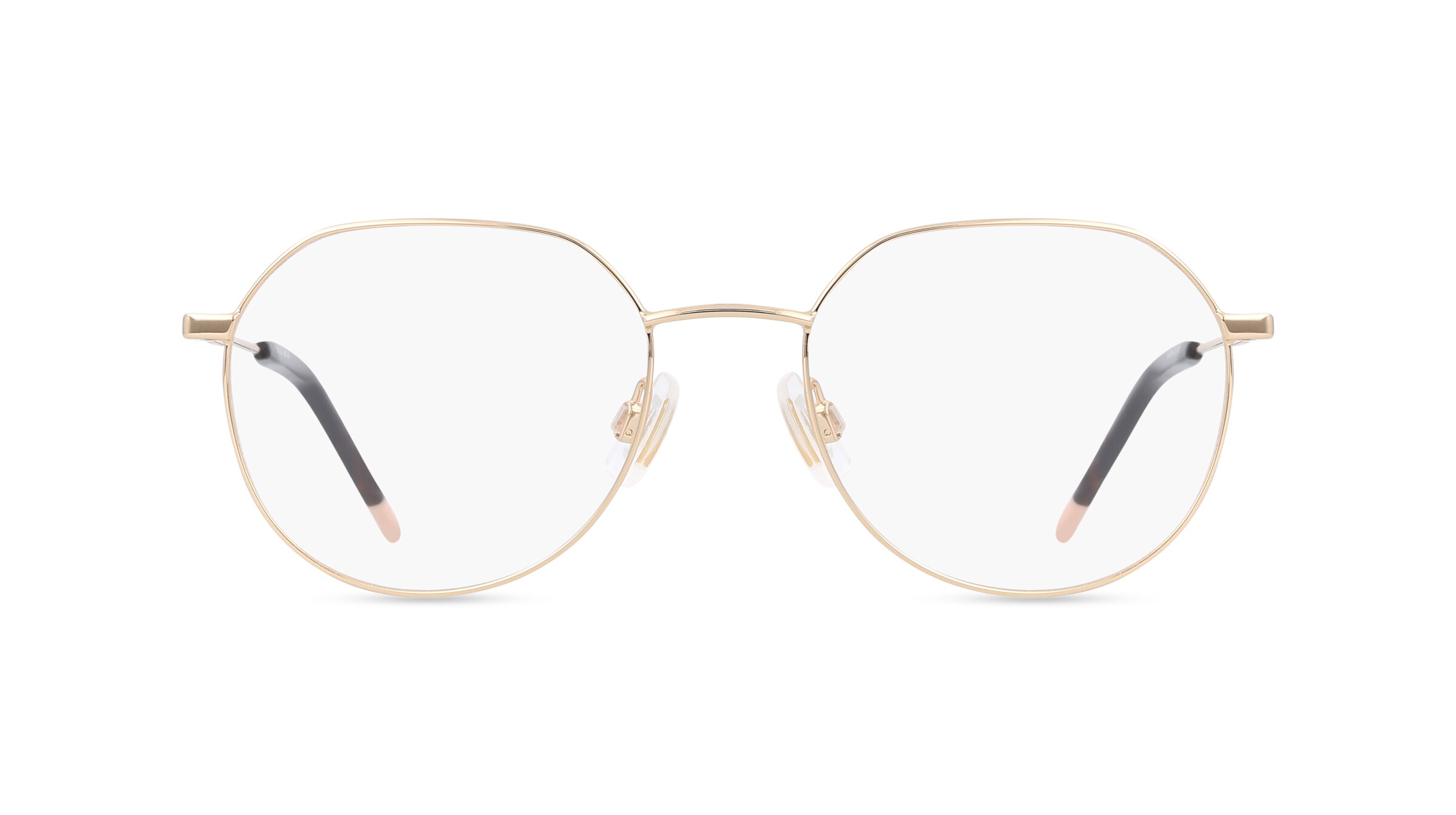 Hugo HG 1186 Damen-Brille inkl. Gläser Vollrand Oval Metall-Gestell 52mm/19mm/140mm, gold