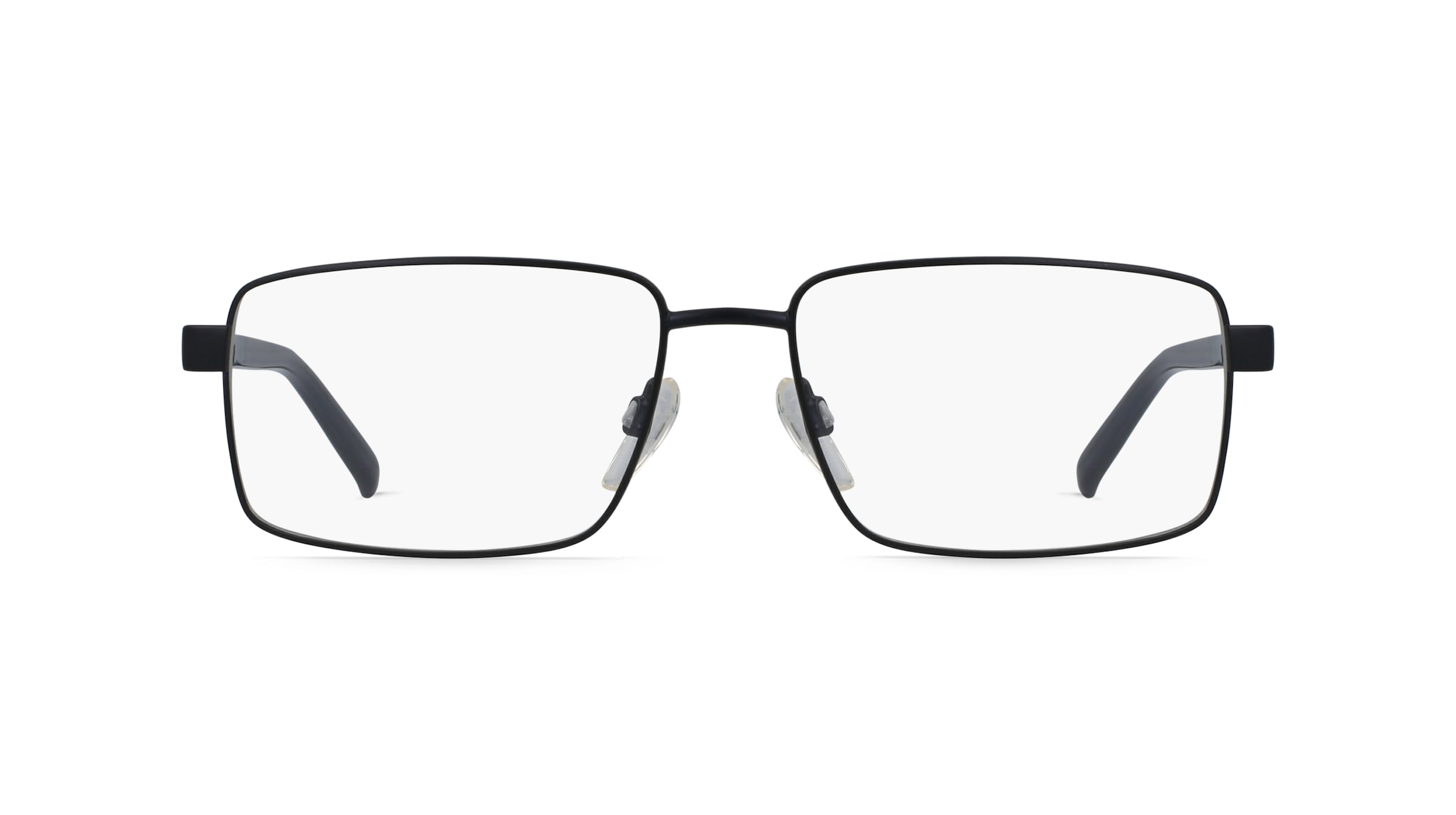 Fielmann CHARME 0834 FLEX CL Herren-Brille inkl. Gläser Vollrand Eckig Metall-Gestell 57mm/16mm/140mm, blau