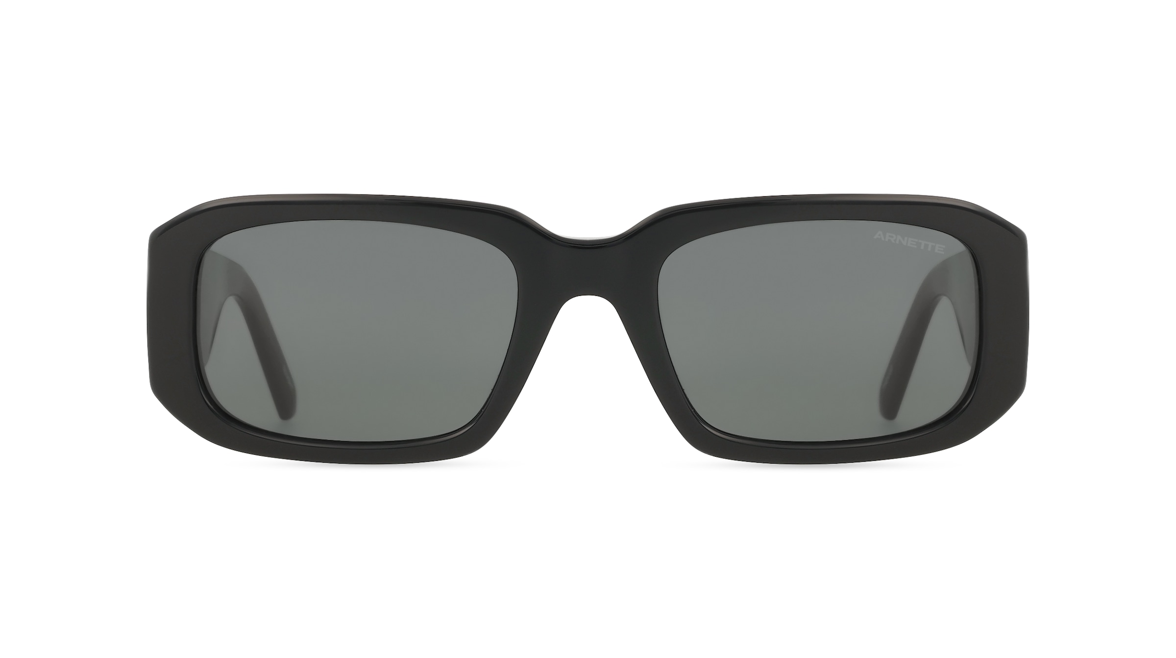 Arnette AN4318 Herren-Sonnenbrille Vollrand Eckig Acetat-Gestell, schwarz