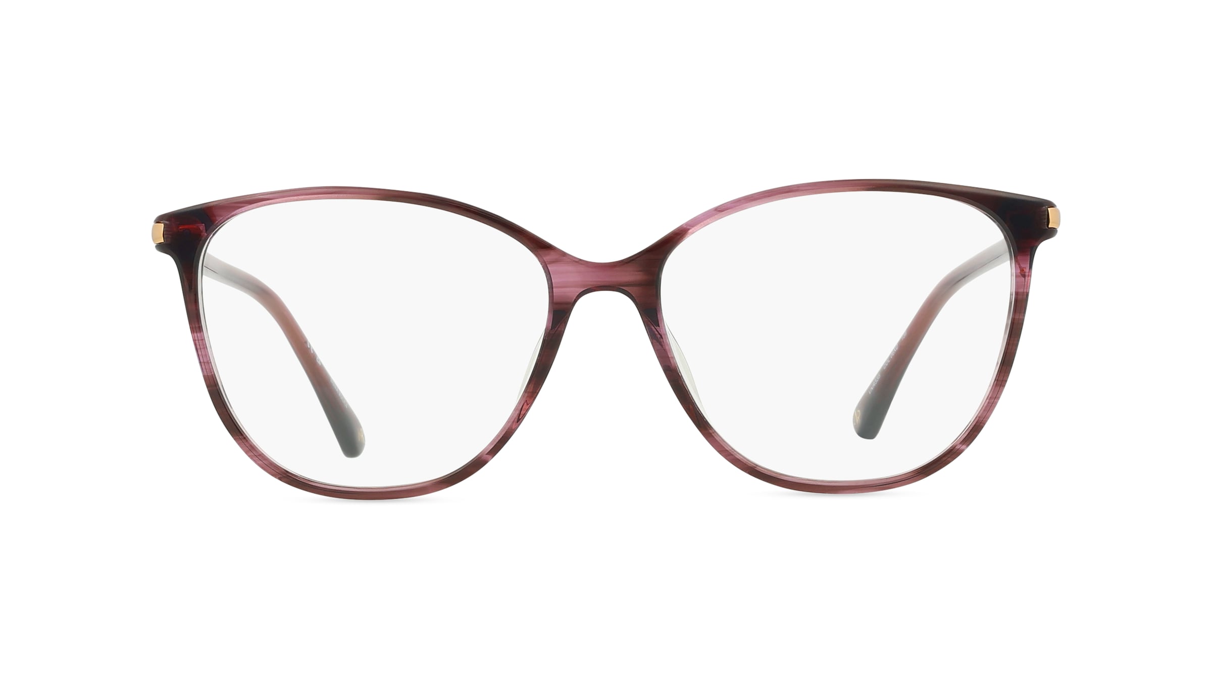 Nina Ricci NRIVNR335 Damen-Brille inkl. Gläser Vollrand Butterfly Kunststoff-Gestell 53mm/15mm/135mm, lila