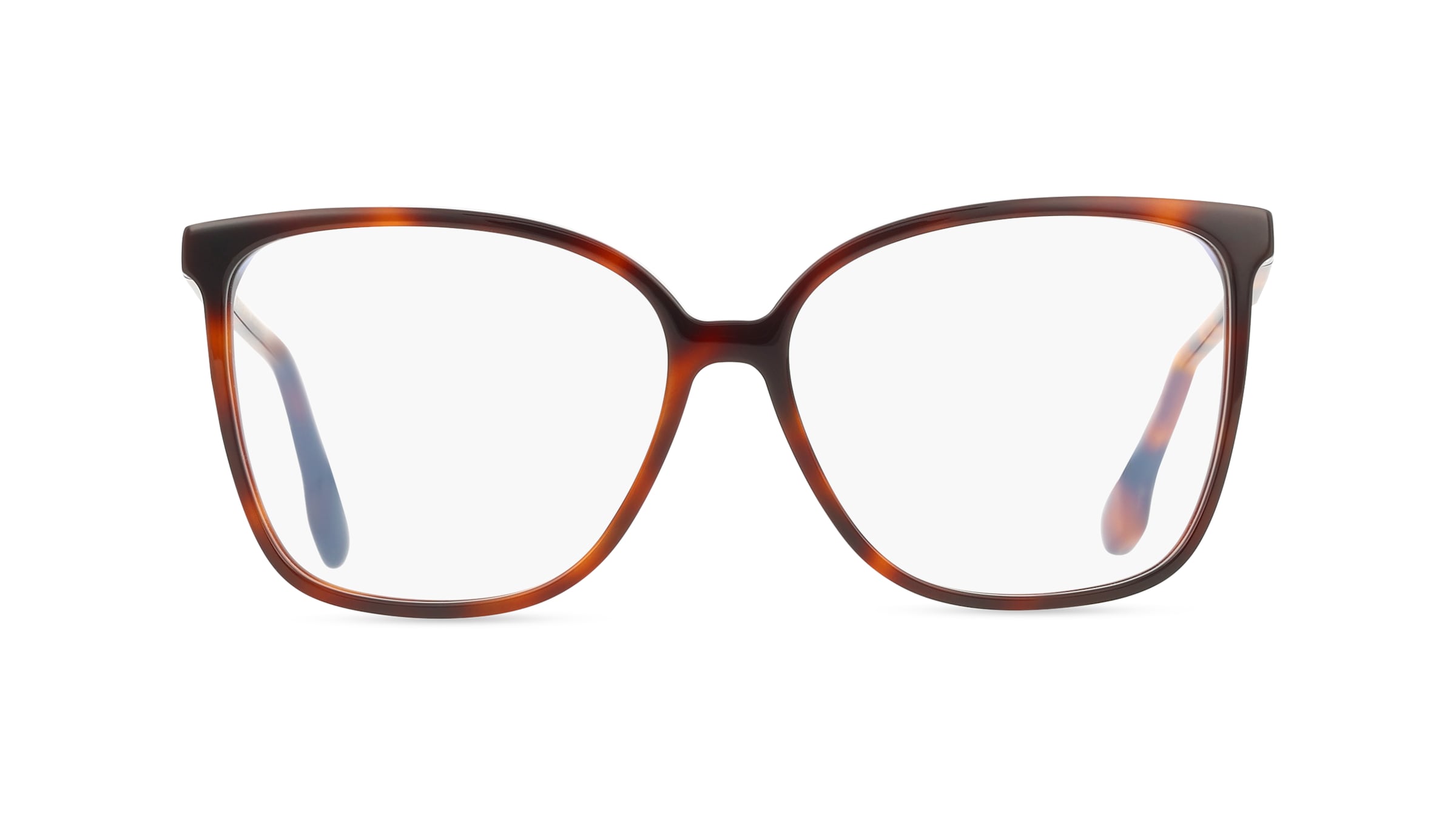 Victoria Beckham VB2603 Damen-Brille inkl. Gläser Vollrand Eckig Acetat-Gestell 57mm/14mm/140mm, Bunt