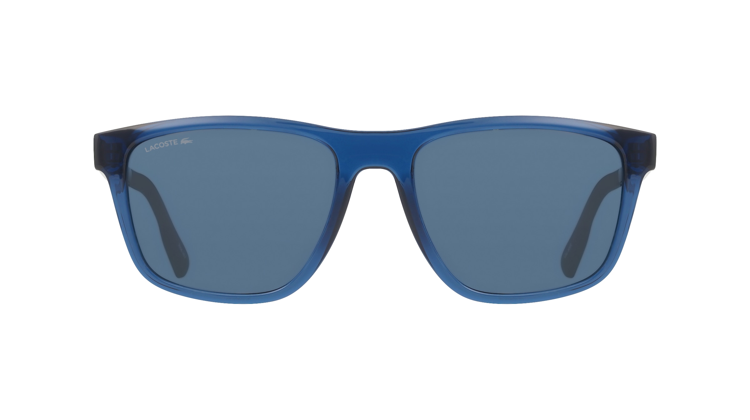 Lacoste L6078S Herren-Sonnenbrille Vollrand Eckig Kunststoff-Gestell, blau