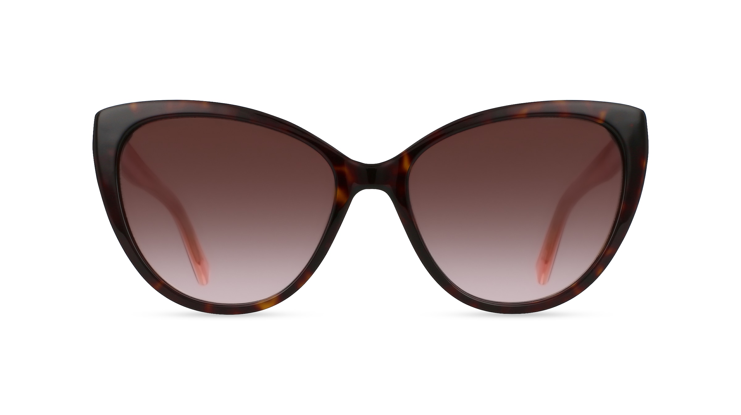 Love Moschino MOL043/S Damen-Sonnenbrille Vollrand Butterfly Acetat-Gestell, braun