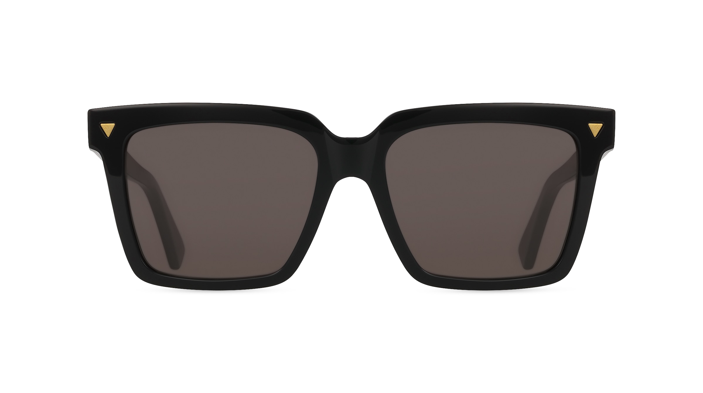 Bottega Veneta BV1254S Damen-Sonnenbrille Vollrand Eckig Recycled Acetat-Gestell, schwarz