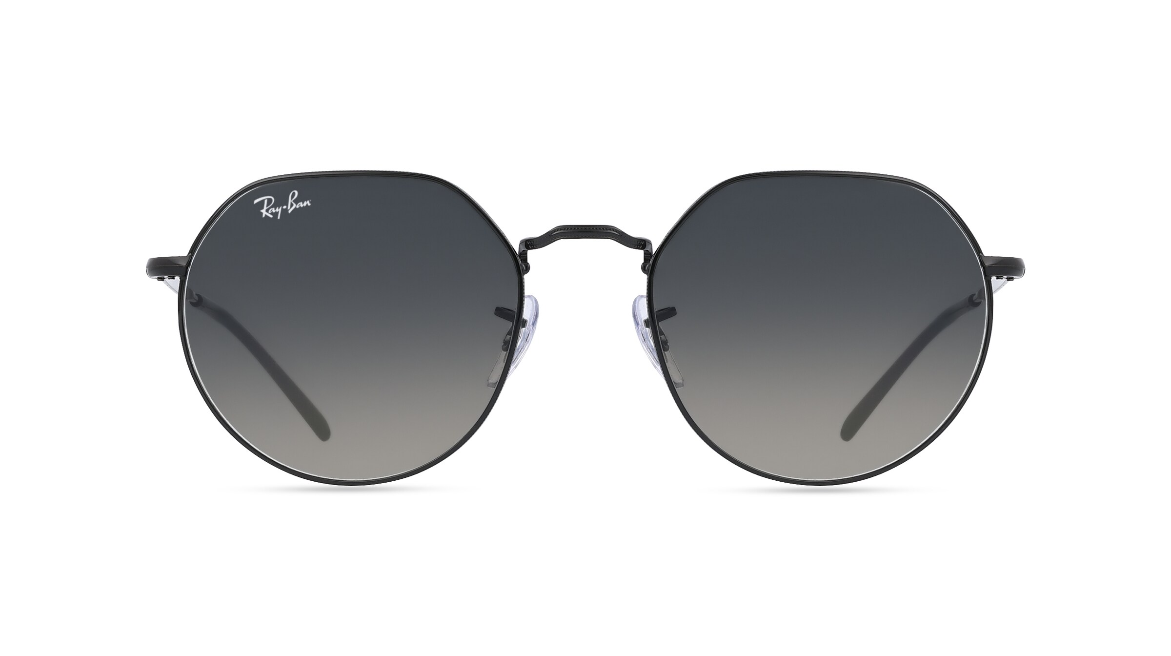 Ray-Ban RB3565 Unisex-Sonnenbrille Vollrand Rund Metall-Gestell, Schwarz