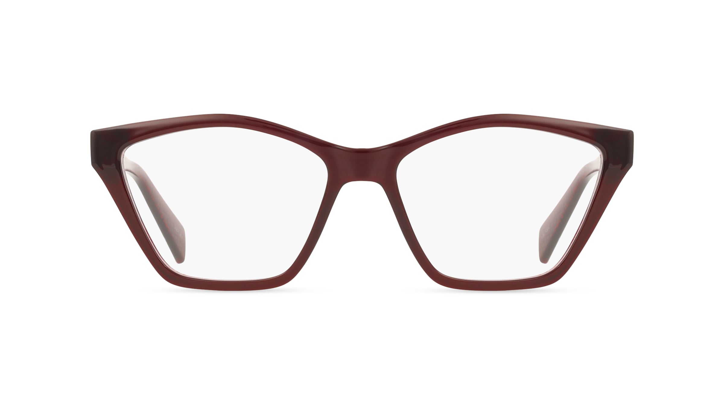 Liu Jo LJ2836 Damen-Brille inkl. Gläser Vollrand Butterfly Kunststoff-Gestell 53/15/140, rot