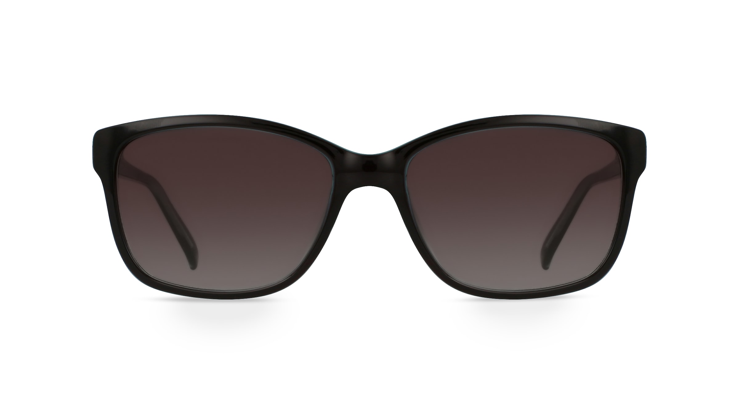 Fielmann INTER 2197 SUN FA Damen-Sonnenbrille Vollrand Eckig Propionat-Gestell, schwarz