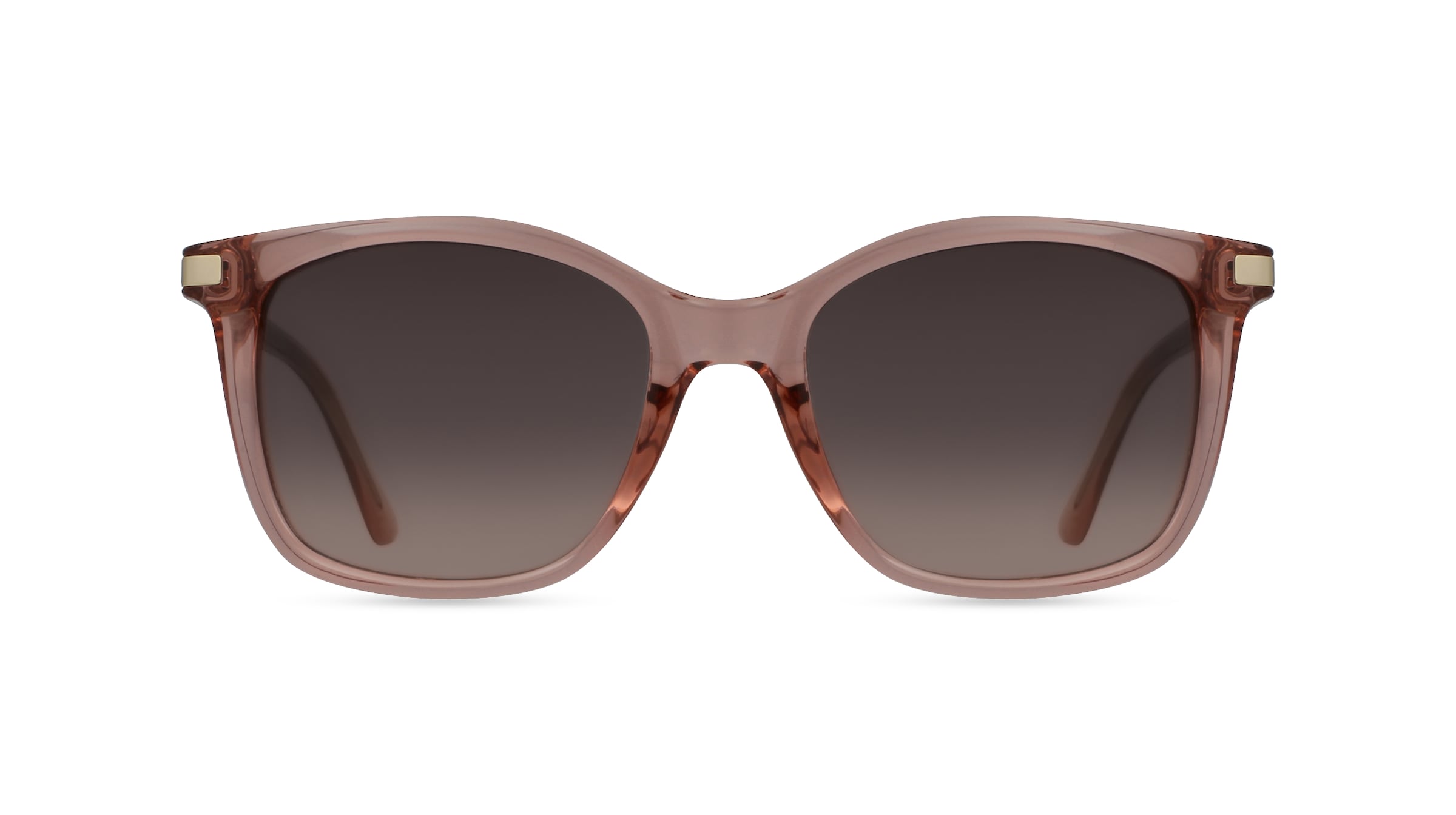 Calvin Klein CK19527S Damen-Sonnenbrille Vollrand Eckig Kunststoff-Gestell, pink