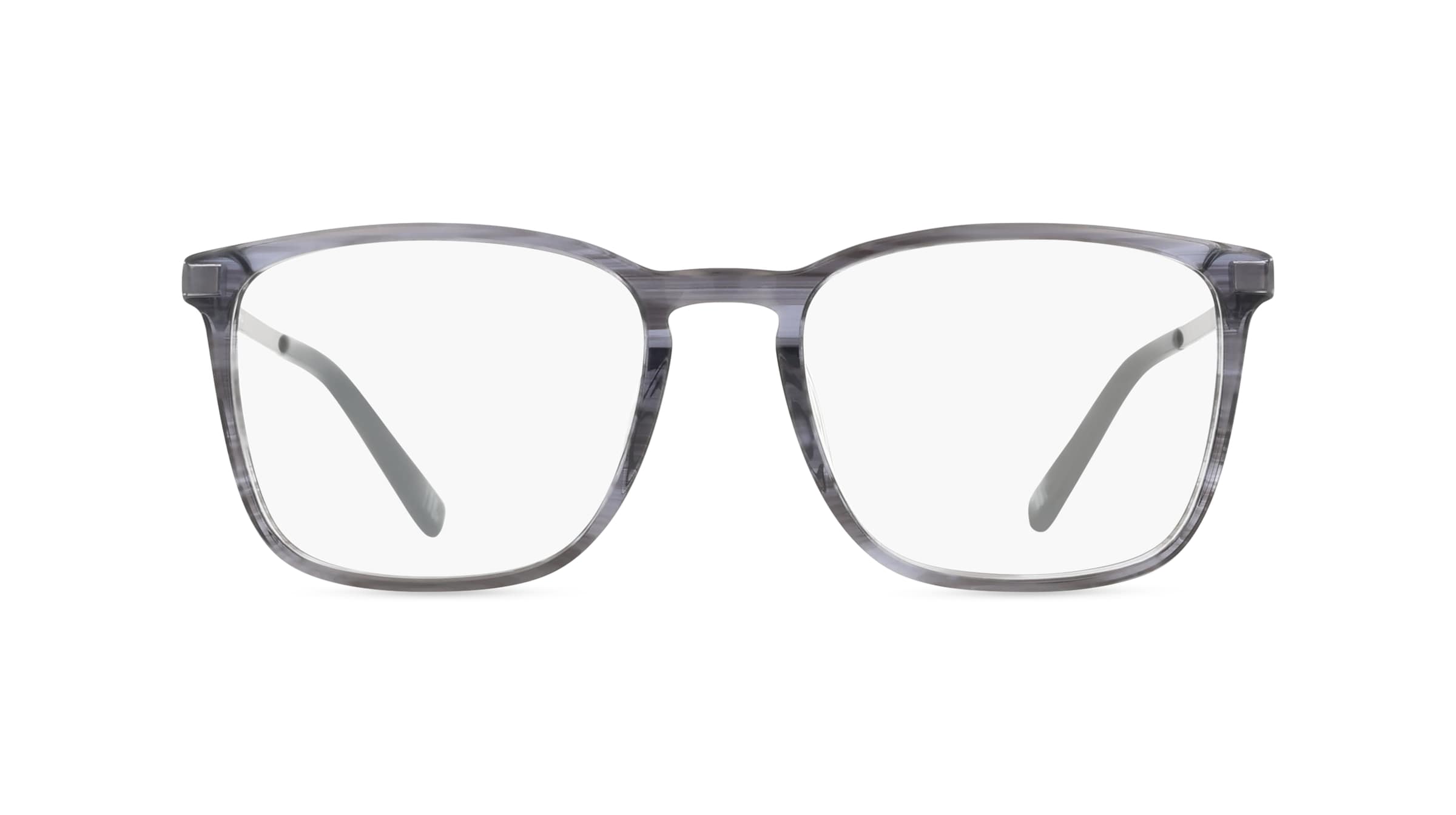 Fila FIAVFI295 Herren-Brille inkl. Gläser Vollrand Eckig Material Mix-Gestell 53mm/18mm/145mm, grau