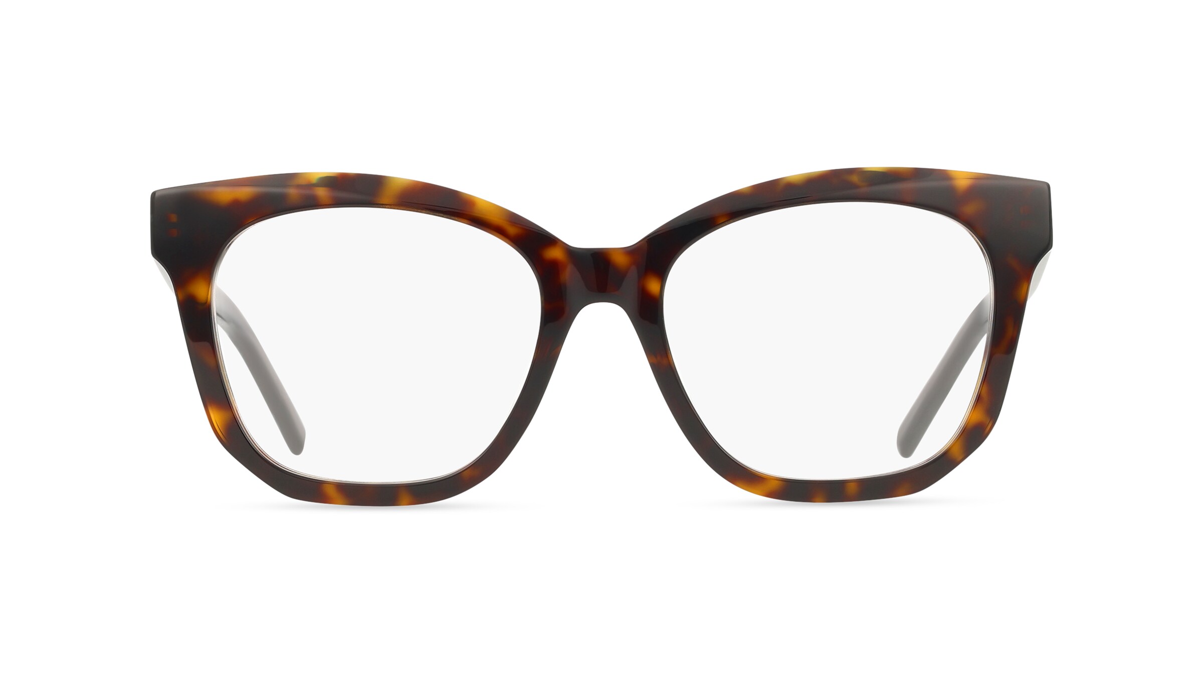 Givenchy GV50069I Damen-Brille inkl. Gläser Vollrand Quadratisch Acetat-Gestell 53/18/145, braun