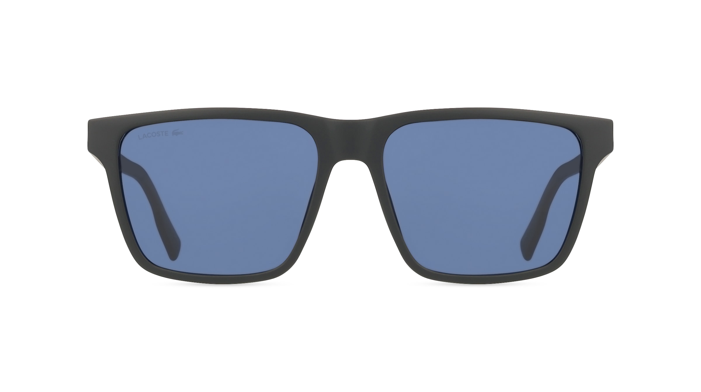 Lacoste L6039S Herren-Sonnenbrille Vollrand Quadratisch Kunststoff-Gestell, Schwarz
