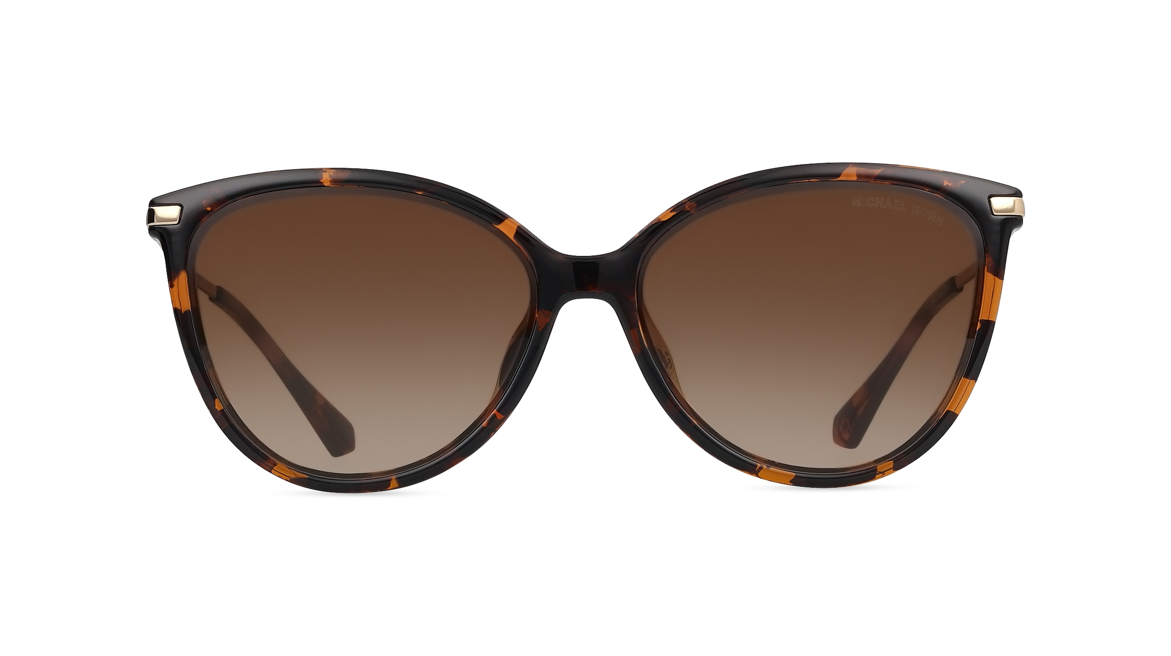 Michael Kors MK2184U Damen-Sonnenbrille Vollrand Butterfly Kunststoff-Gestell, braun