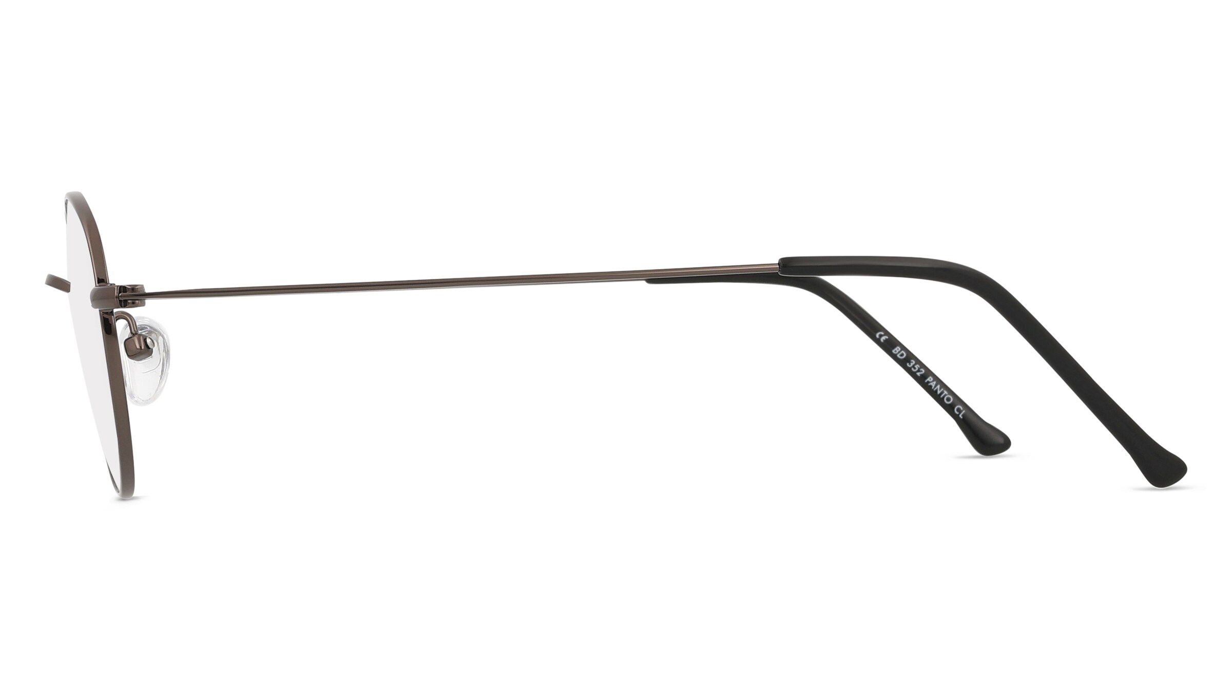 Thumbnail - Fielmann BD 352 PANTO CL JONA Unisex-Brille inkl. Gläser Vollrand Panto Edelstahl-Gestell 44/20/145, grau