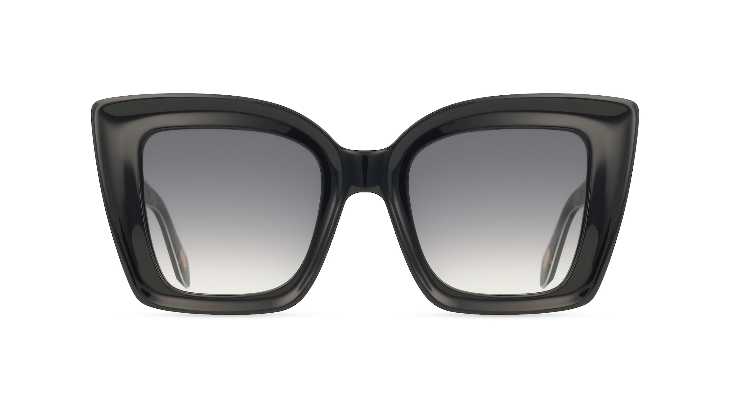 Just Cavalli SJC142 Damen-Sonnenbrille Vollrand Quadratisch Kunststoff-Gestell, Schwarz