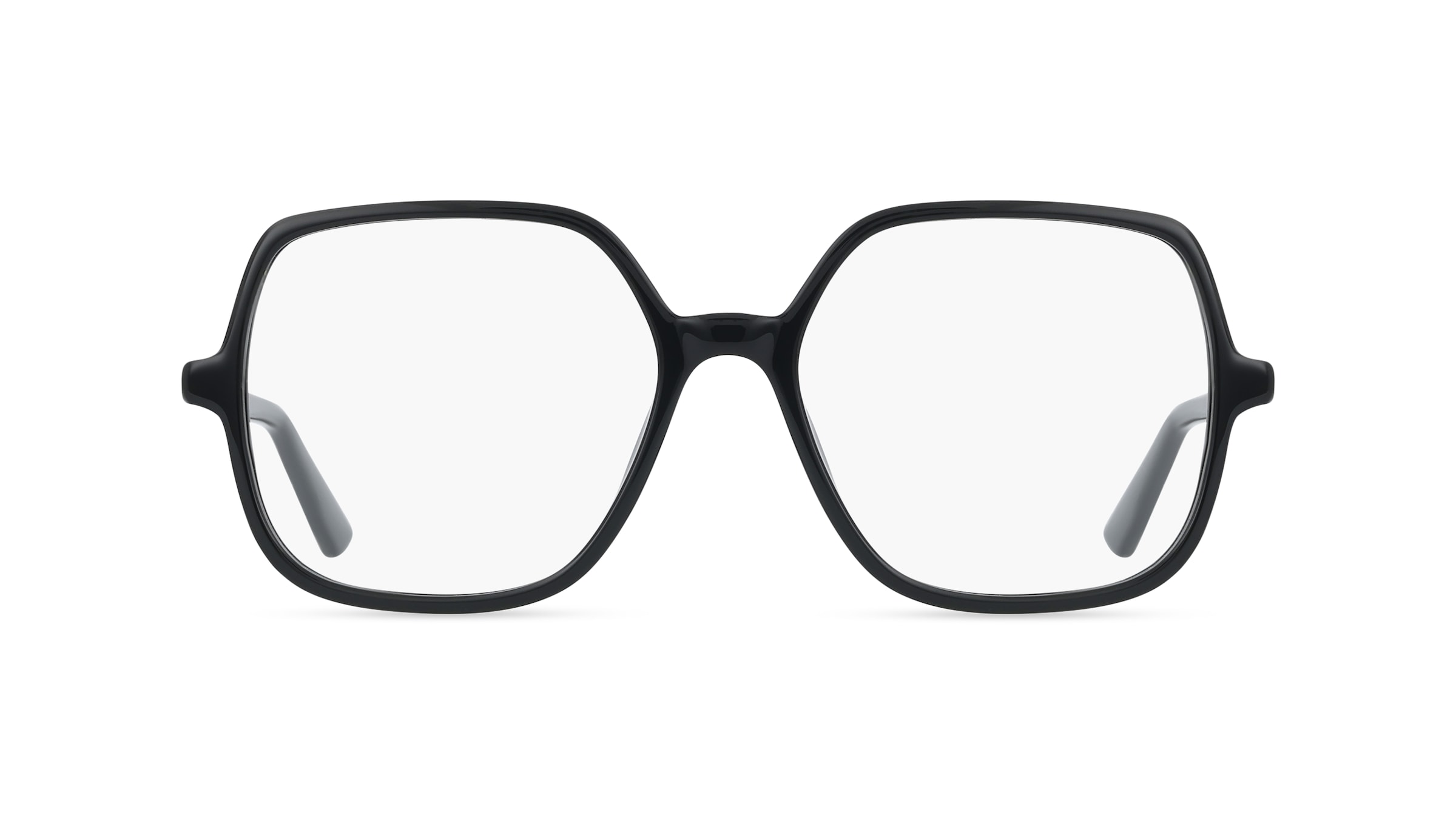 Chloé CH0368O Damen-Brille inkl. Gläser Vollrand Geometrisch Acetat-Gestell 54/16/140, Schwarz