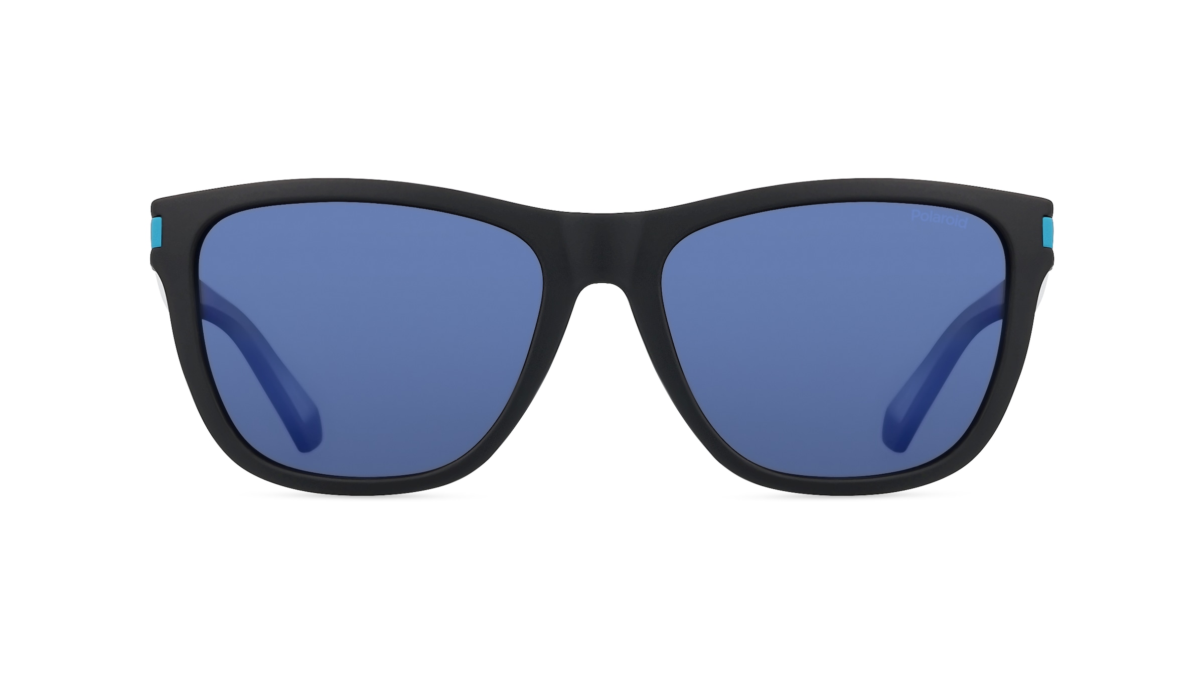 Polaroid PLD 2138/S Unisex-Sonnenbrille Vollrand Eckig Kunststoff-Gestell, schwarz