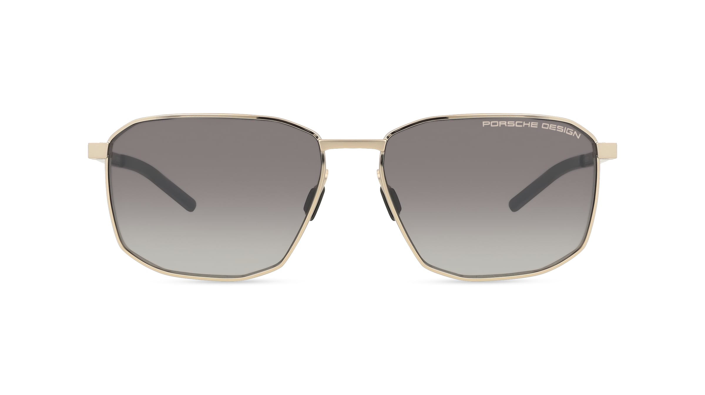 Porsche Design P8989 Herren-Sonnenbrille Vollrand Quadratisch Metall-Gestell, gold