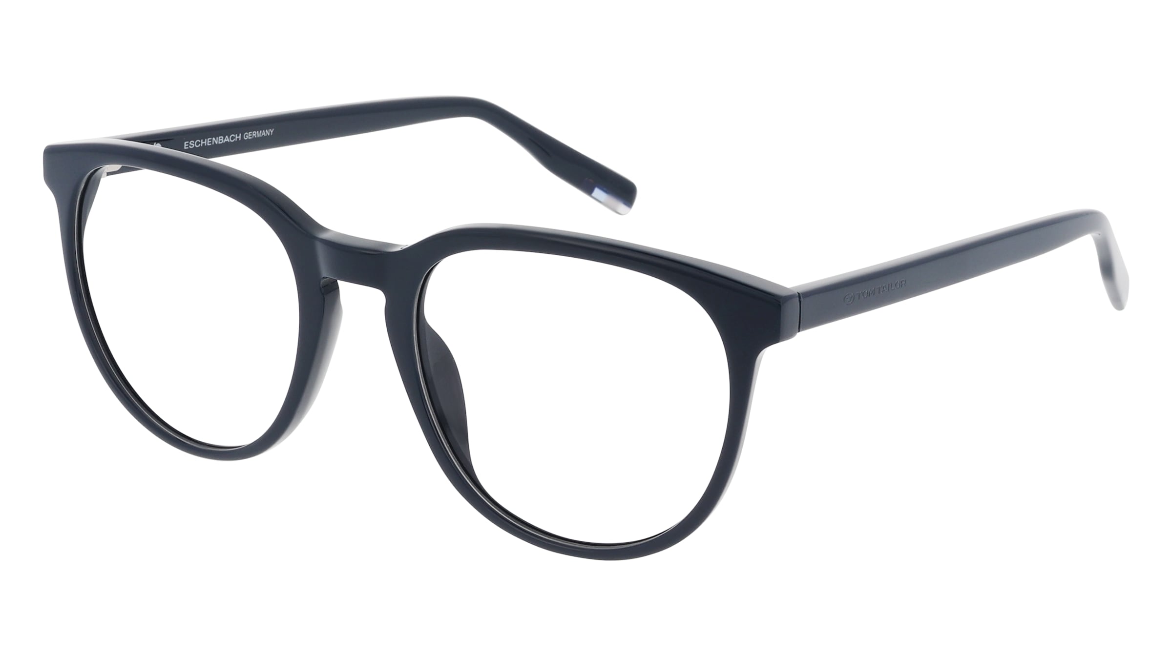 Tom Tailor 673006 Unisex-Brille inkl. Gläser Vollrand Panto Kunststoff-Gestell 52/20/140, Blau