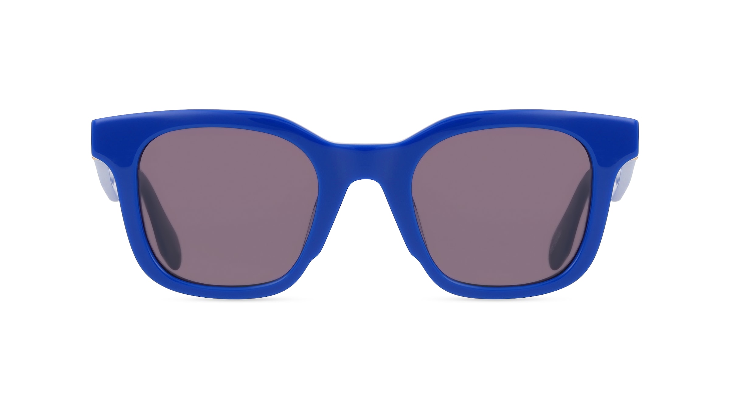 Adidas OR0109 Herren-Sonnenbrille Vollrand Rund Acetat-Gestell, blau