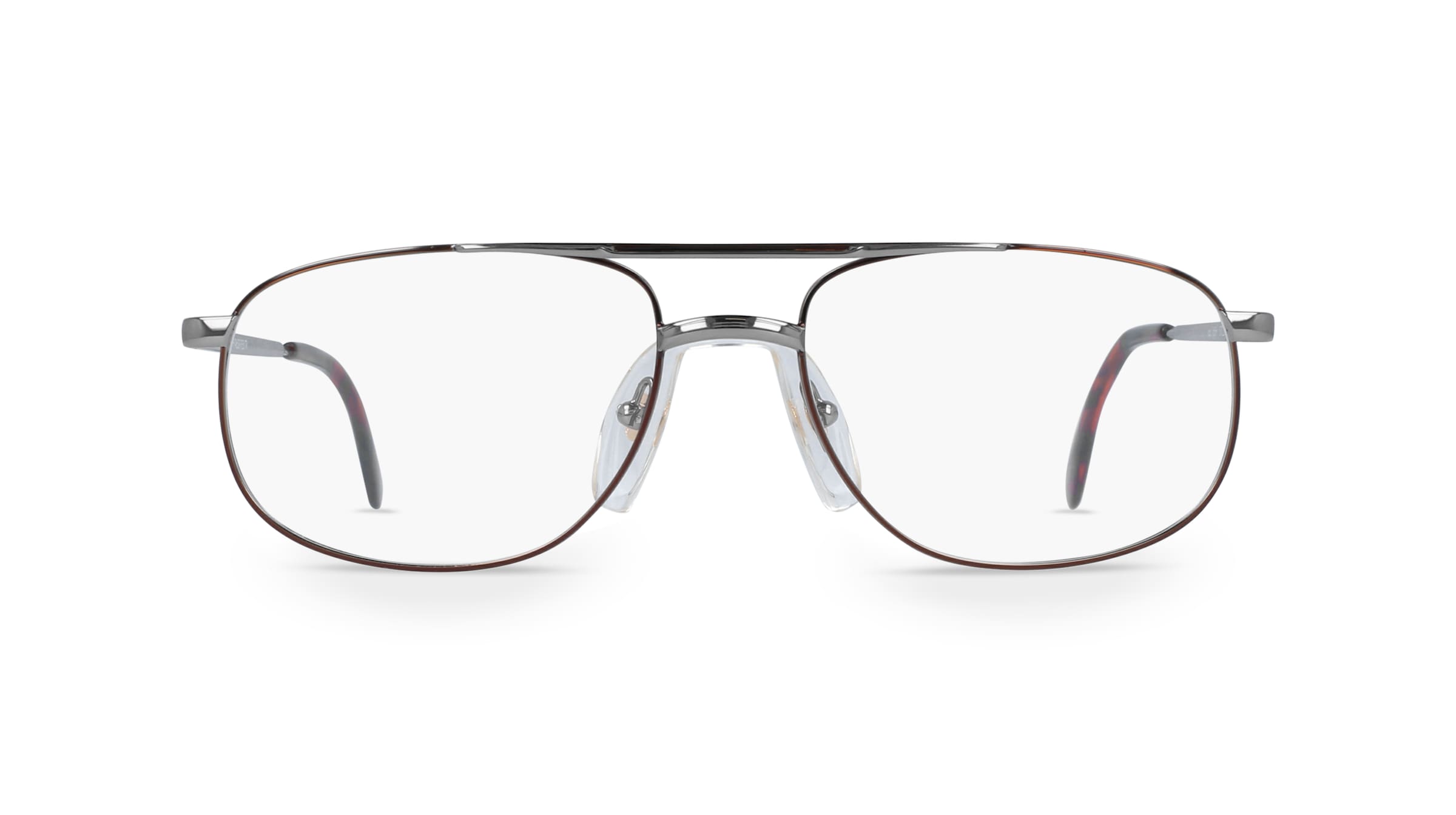 Fielmann OPH 9658 FLEX TR Herren-Brille inkl. Gläser Vollrand Eckig Metall-Gestell 53mm/16mm/140mm, grau
