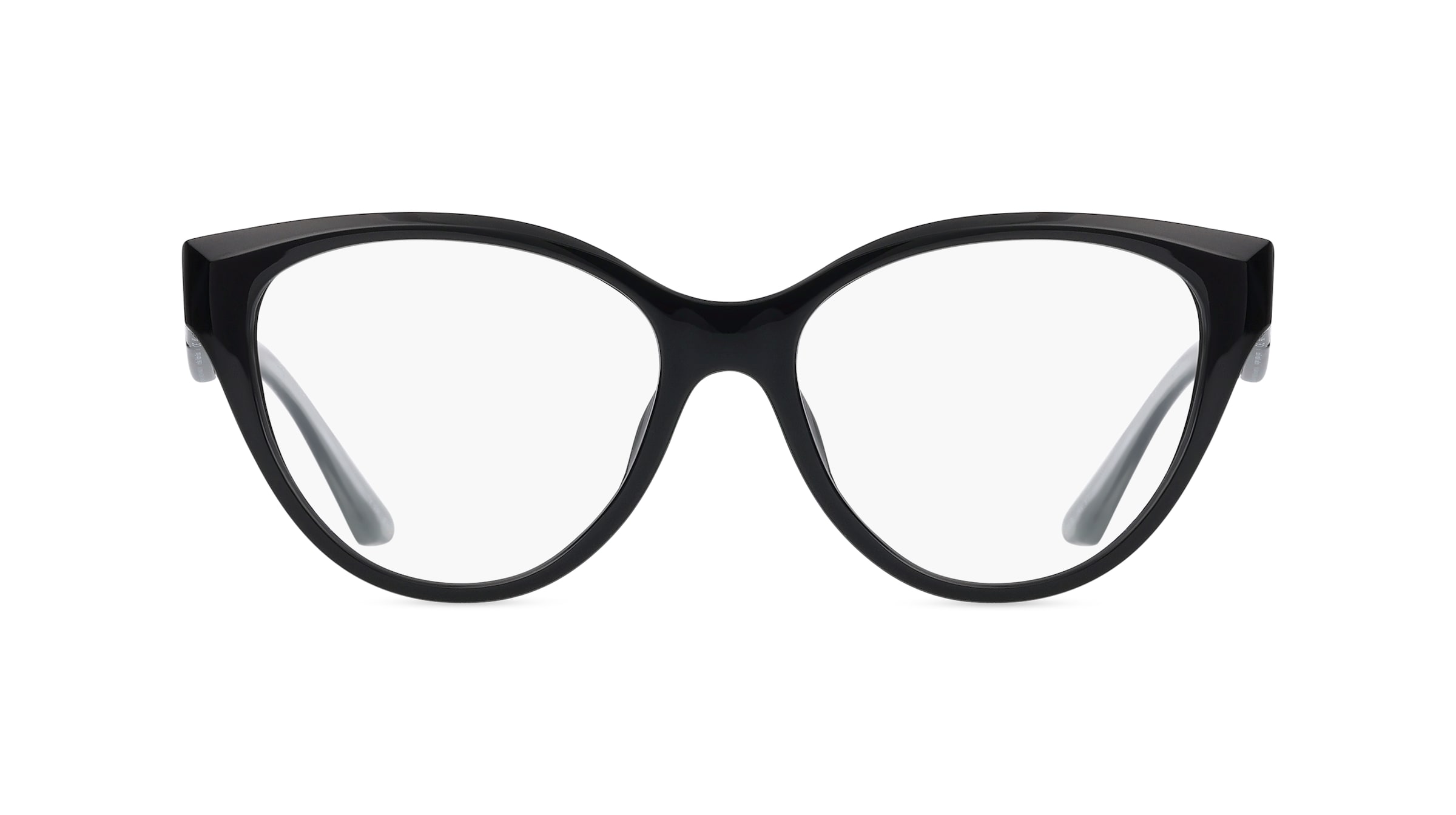 Armani Exchange AX3096U Damen-Brille inkl. Gläser Vollrand Butterfly Kunststoff-Gestell 53mm/16mm/140mm, schwarz