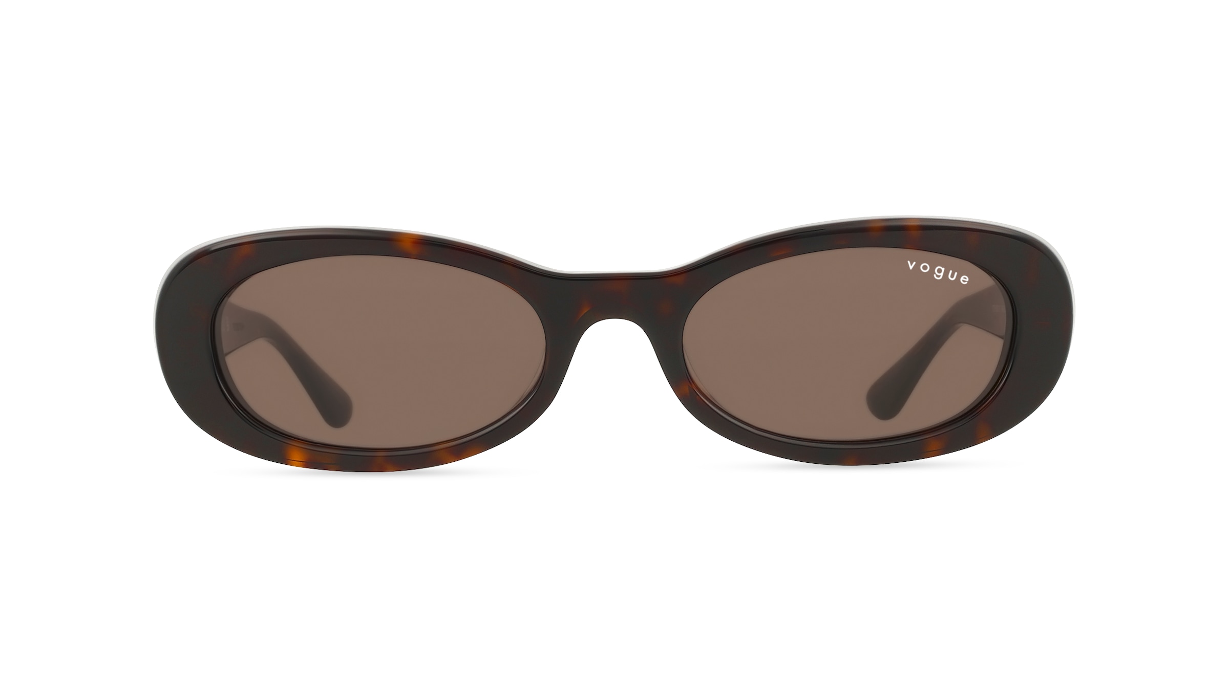 Vogue VO5582S Damen-Sonnenbrille Vollrand Oval Acetat-Gestell, braun