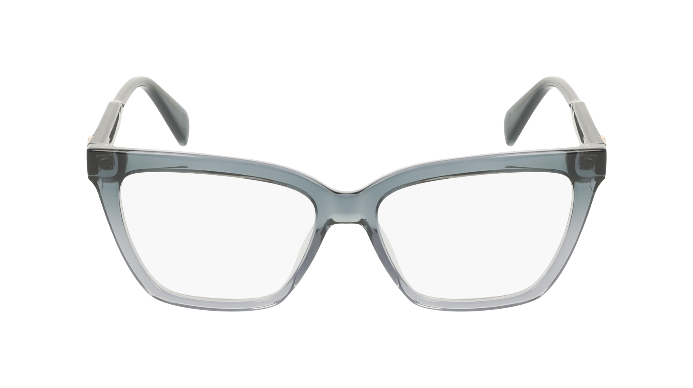 Liu Jo LJ2840 Damen-Brille inkl. Gläser Vollrand Cat Eye Acetat-Gestell 53/15/140, Grau