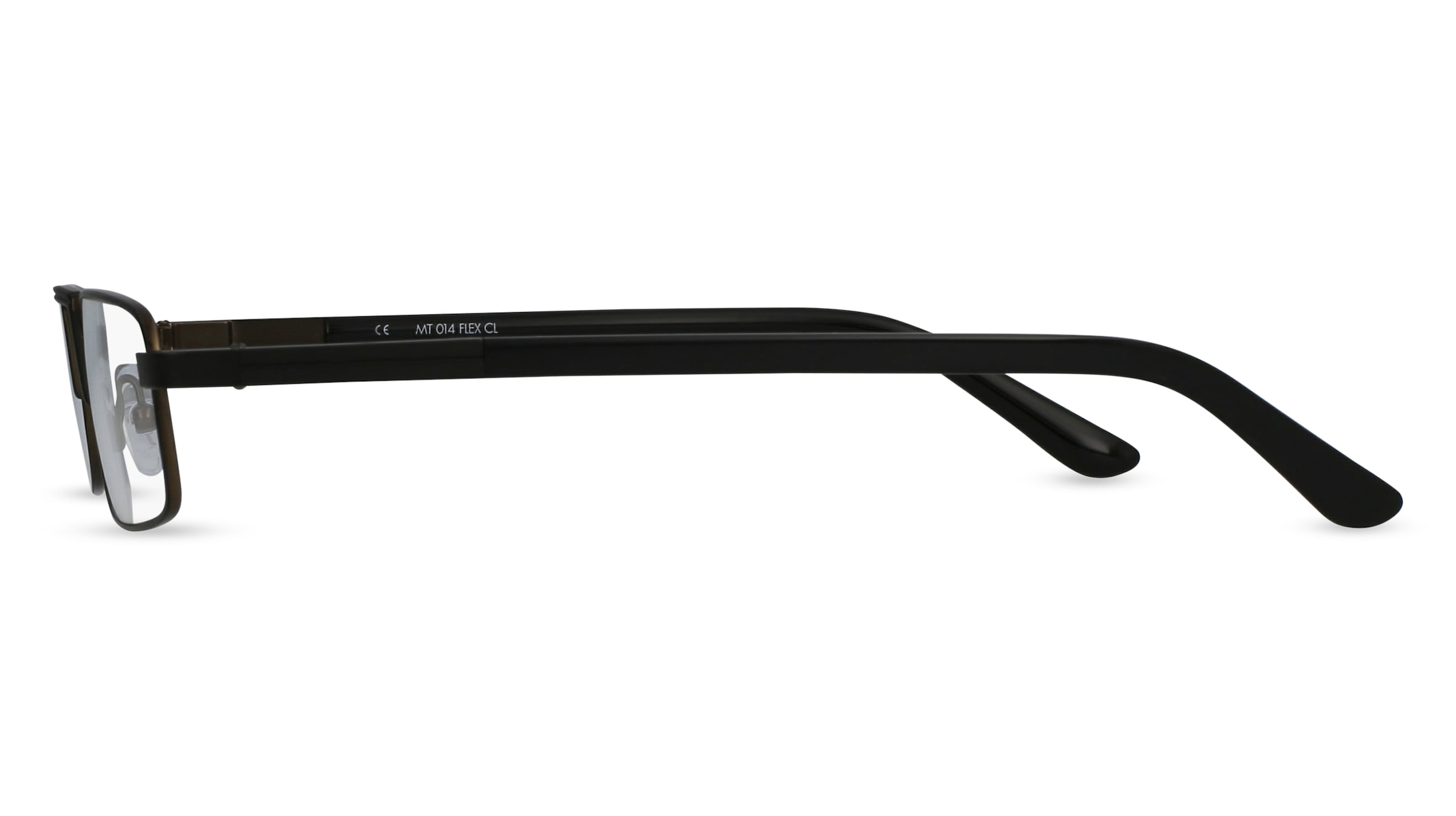Thumbnail - Fielmann MT 014 FLEX CL Herren-Brille inkl. Gläser Vollrand Schmal Edelstahl-Gestell 50mm/20mm/145mm, schwarz