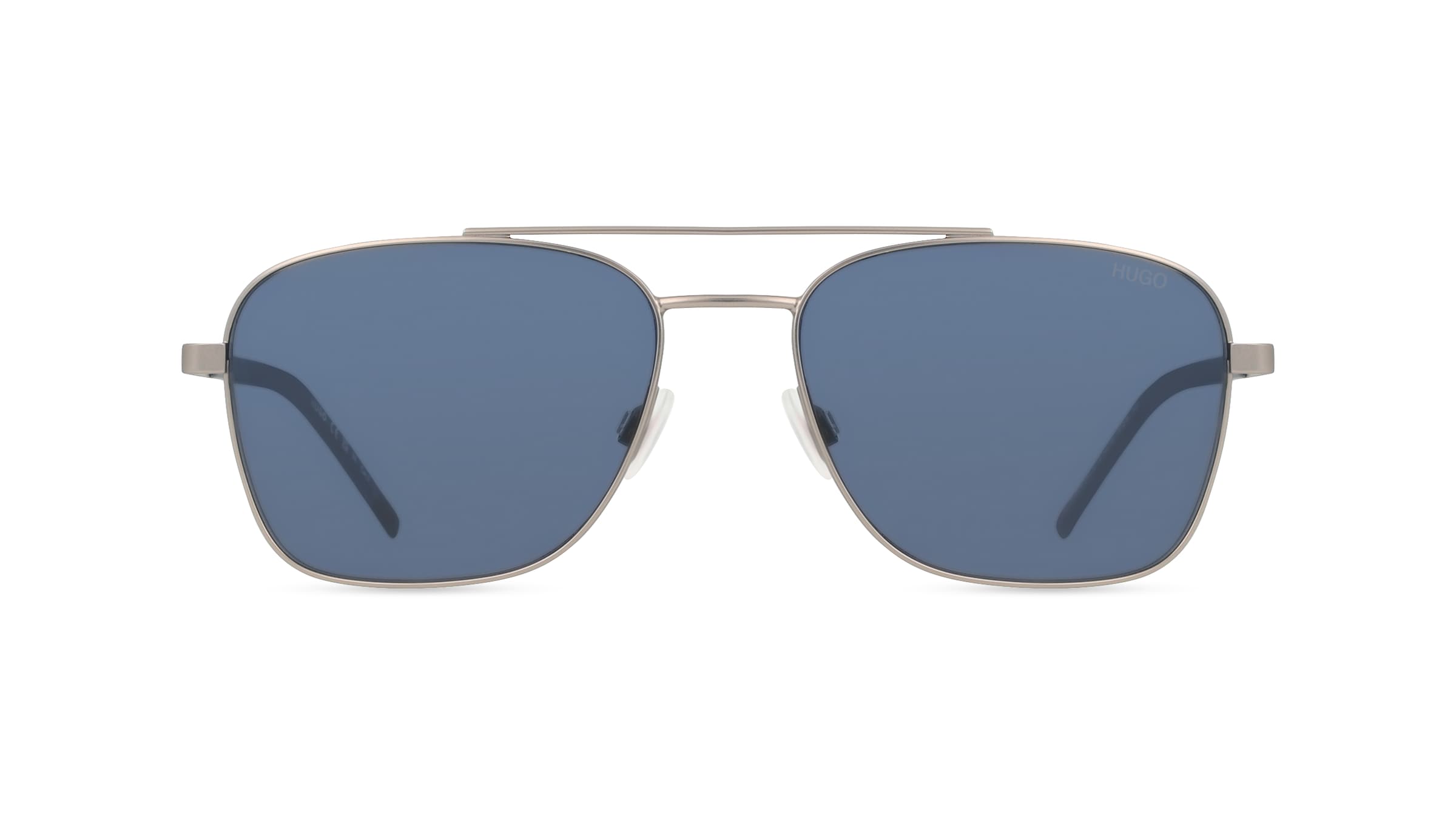 Hugo HG 1269/S Herren-Sonnenbrille Vollrand Pilot Metall-Gestell, braun