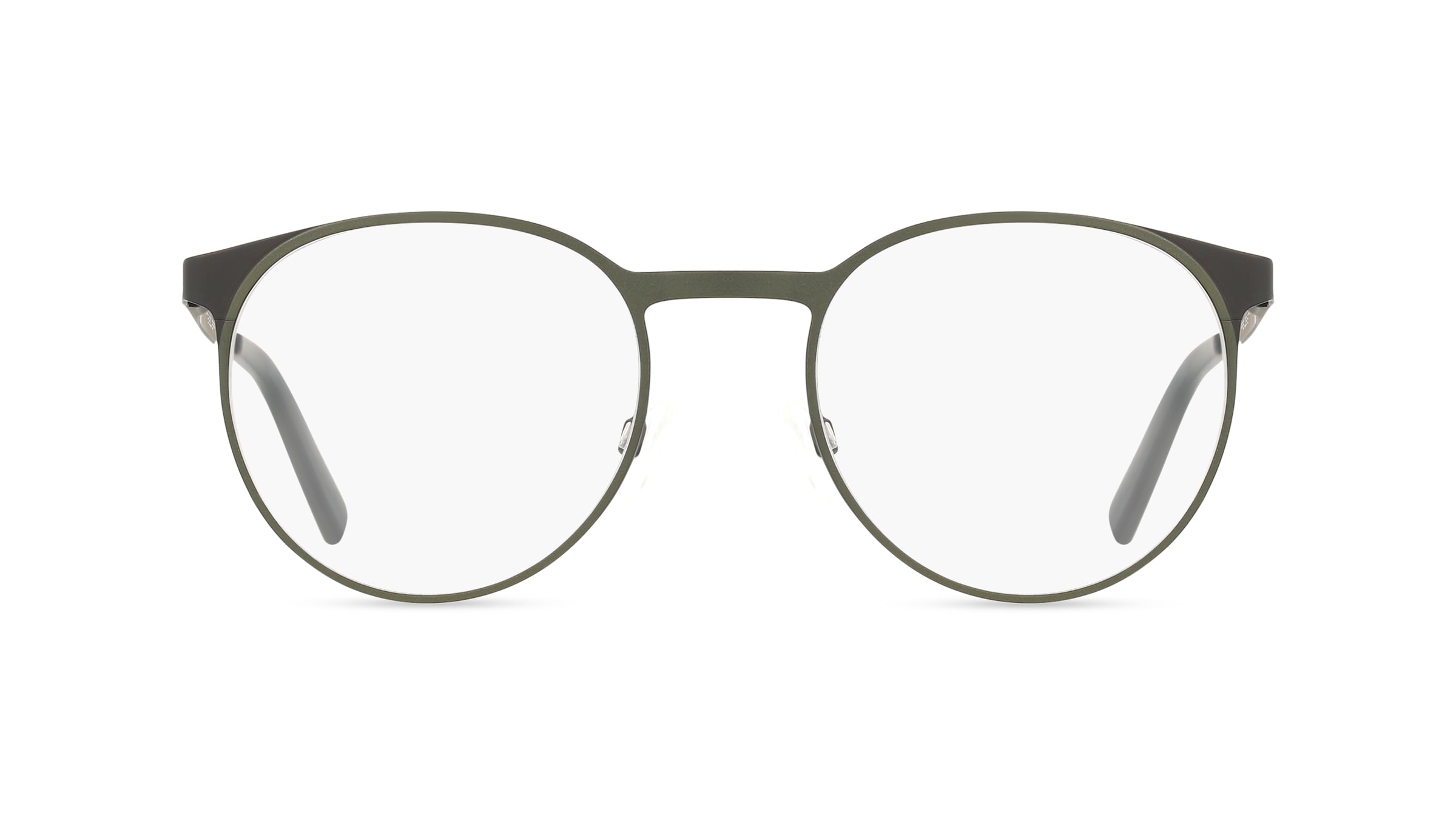 FREIGEIST 862065 Herren-Brille inkl. Gläser Vollrand Panto Metall-Gestell 54/22/150, grün