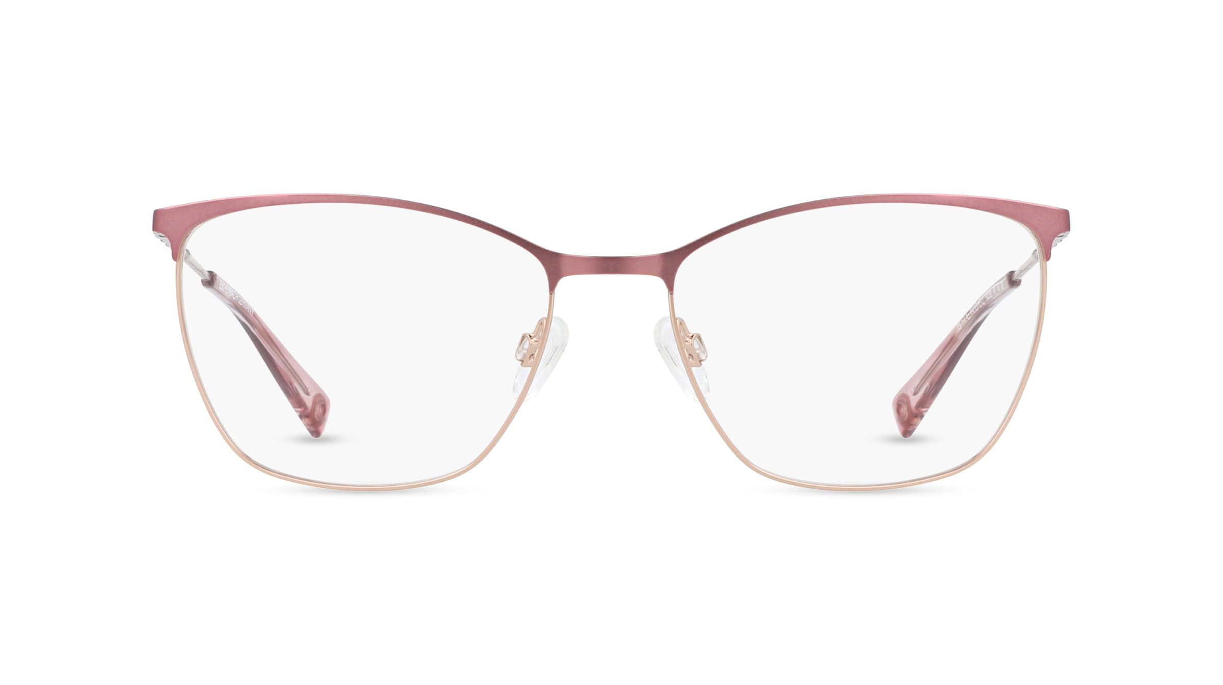 Brendel eyewear 902326 Damen-Brille inkl. Gläser Vollrand Eckig Metall-Gestell 55mm/16mm/140mm, pink