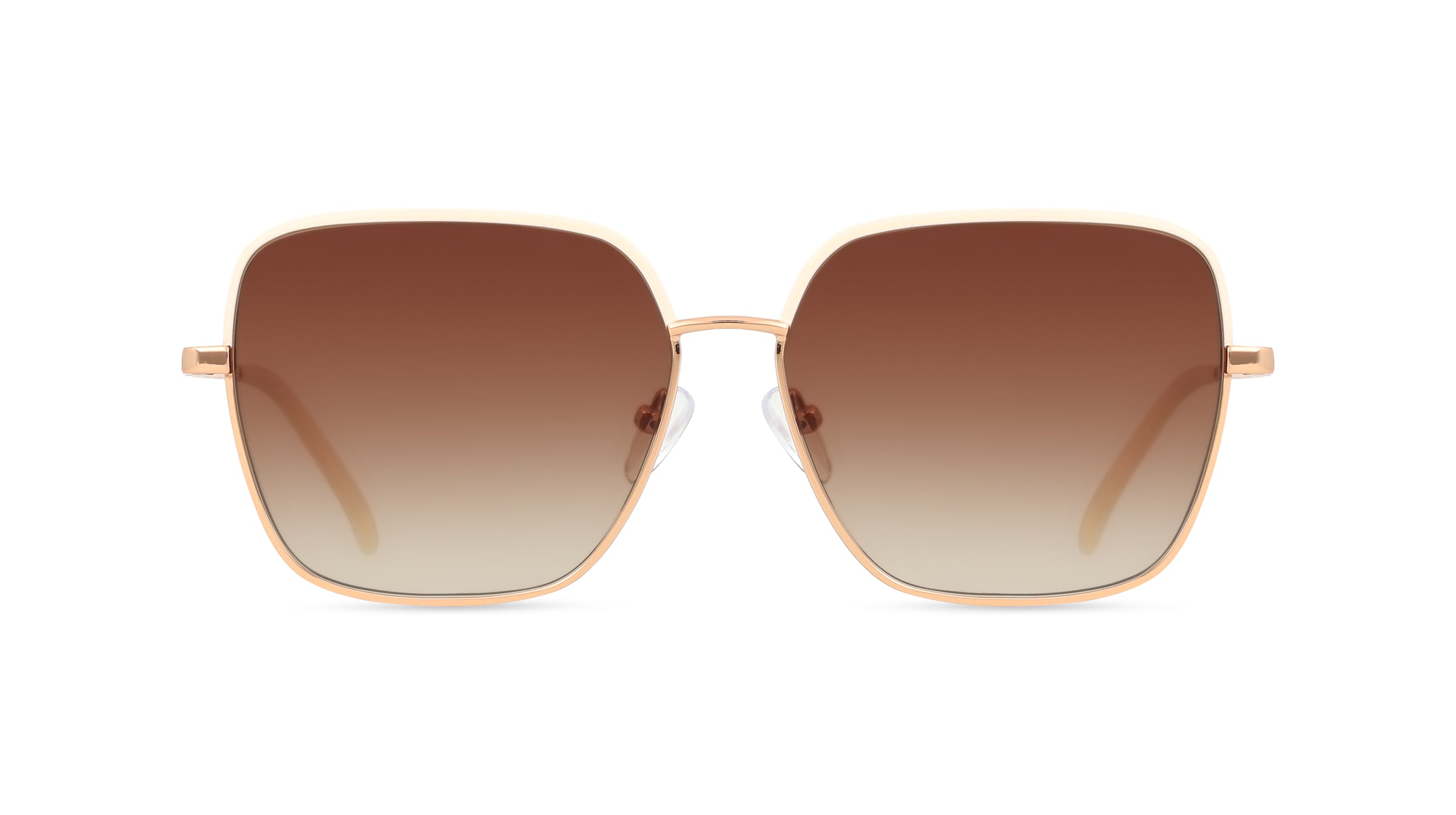 Fielmann BD 480 SUN FA EMILIE Damen-Sonnenbrille Vollrand Eckig Edelstahl-Gestell, pink