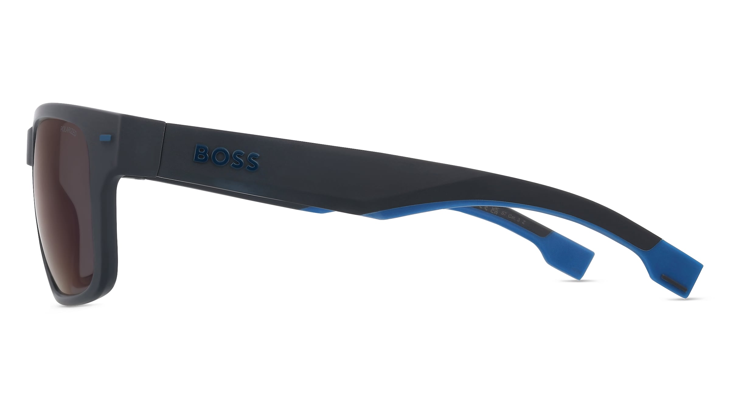 Thumbnail - Boss 1497/S Herren-Sonnenbrille Vollrand Quadratisch Kunststoff-Gestell, grau