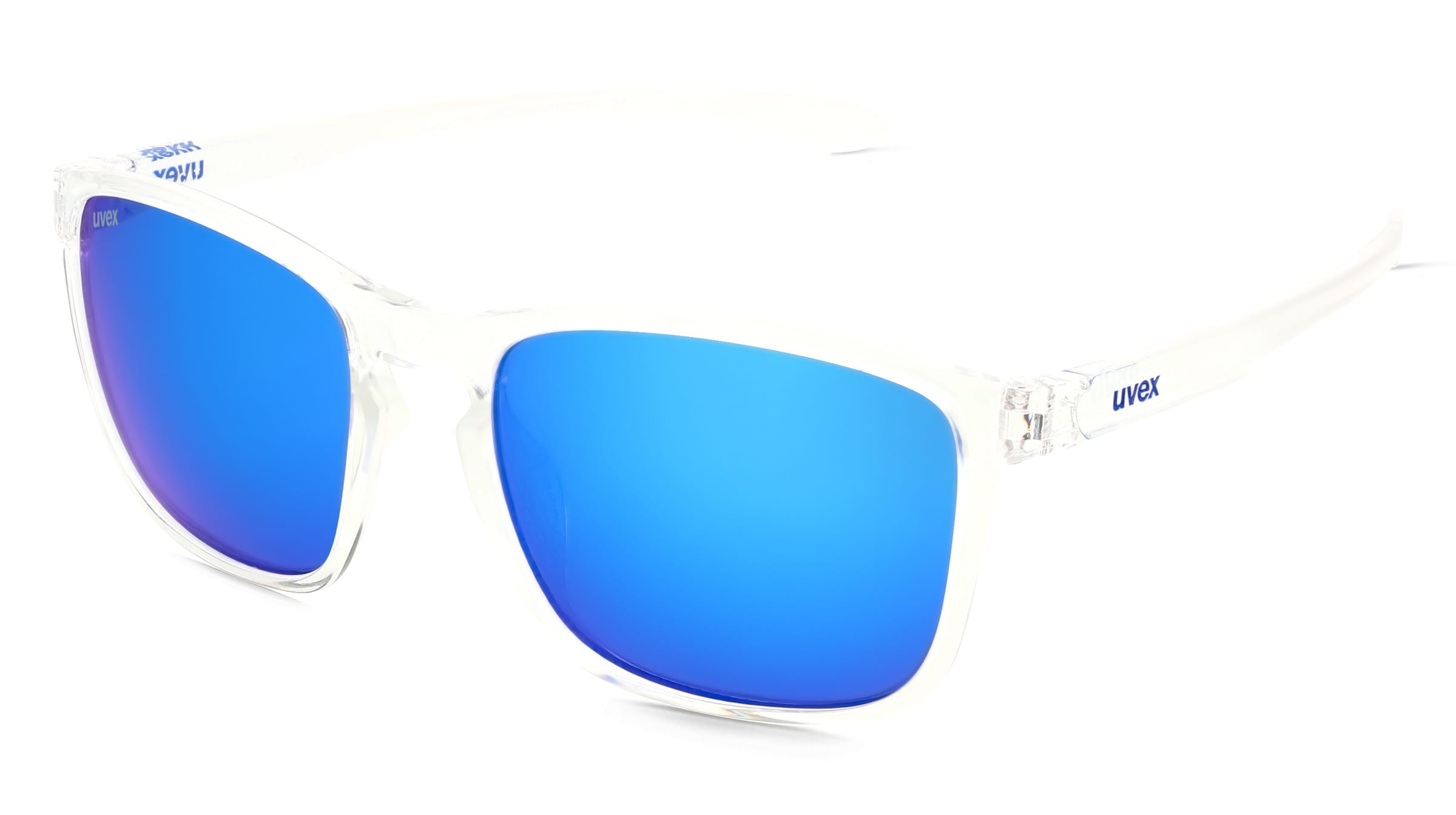 Uvex Sports S533078 LGL 52 Unisex-Sonnenbrille Vollrand Eckig Kunststoff-Gestell, Transparent