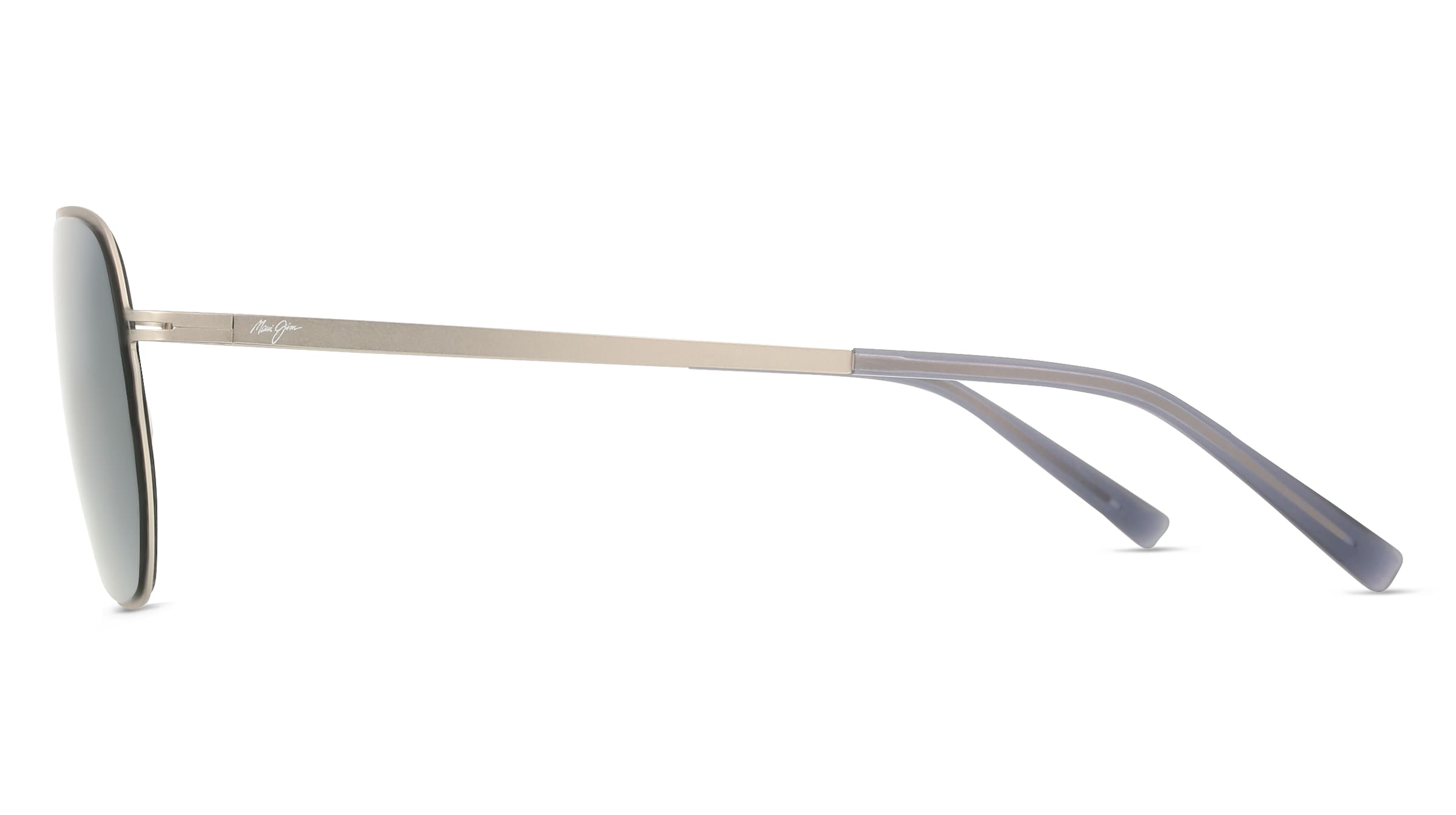 Thumbnail - Maui Jim MJ0605S Sharks Cove Unisex-Sonnenbrille Vollrand Pilot Edelstahl-Gestell, grau