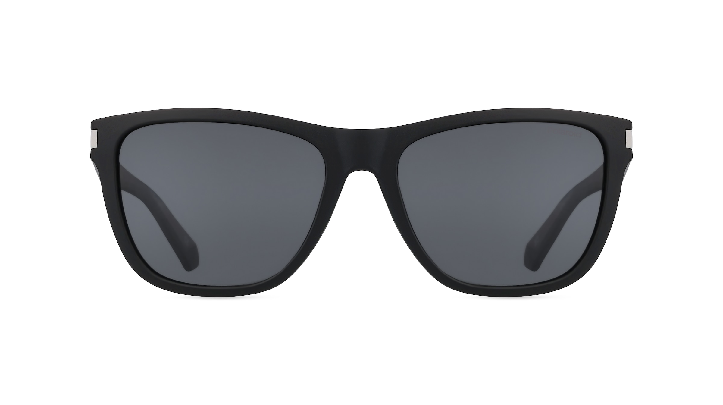 Polaroid PLD 2138/S Herren-Sonnenbrille Vollrand Quadratisch Kunststoff-Gestell, Schwarz