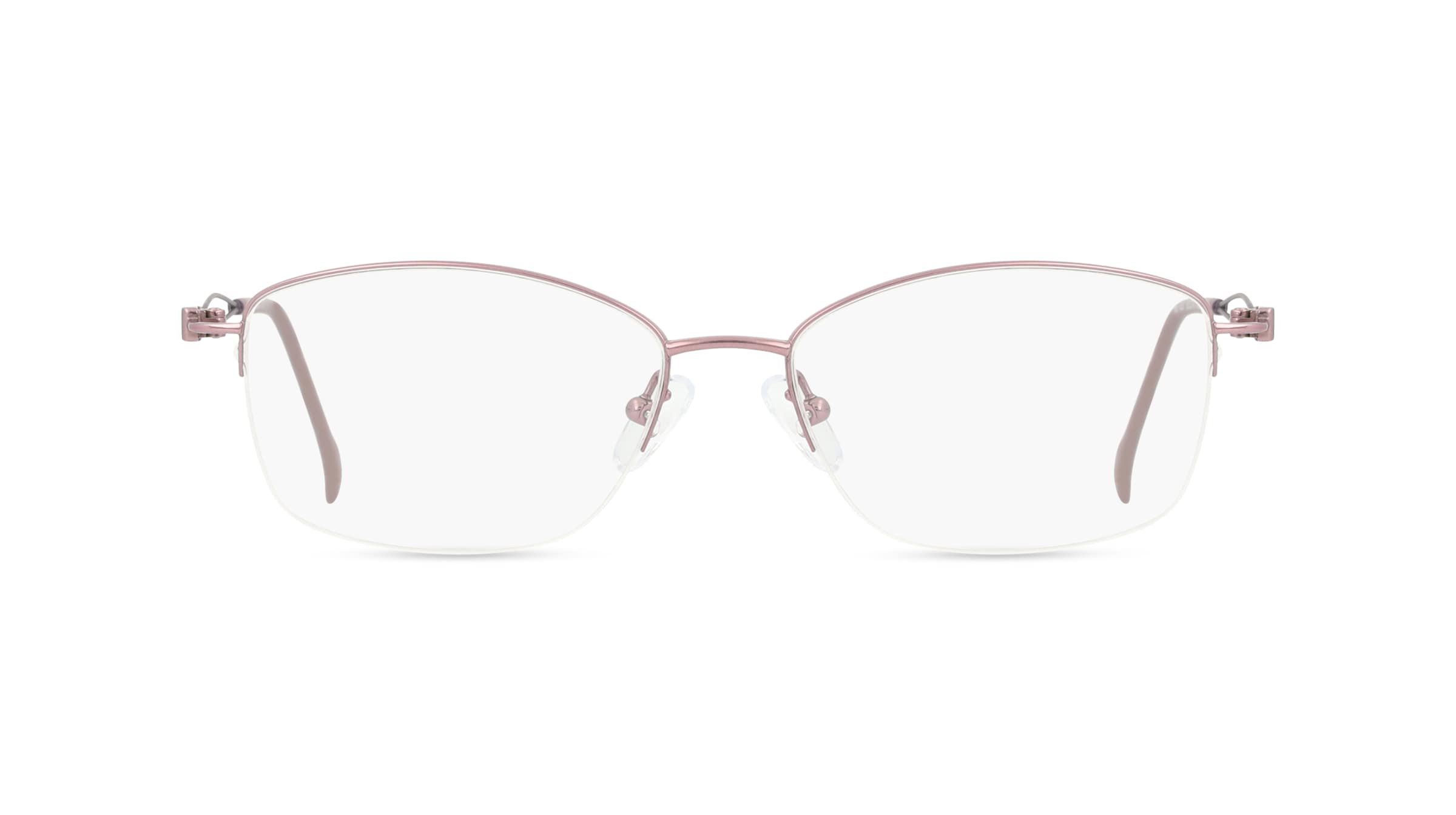 Fielmann COMFORT 128 CL Damen-Brille inkl. Gläser Nylor Eckig Titan-Gestell 52mm/16mm/135mm, lila