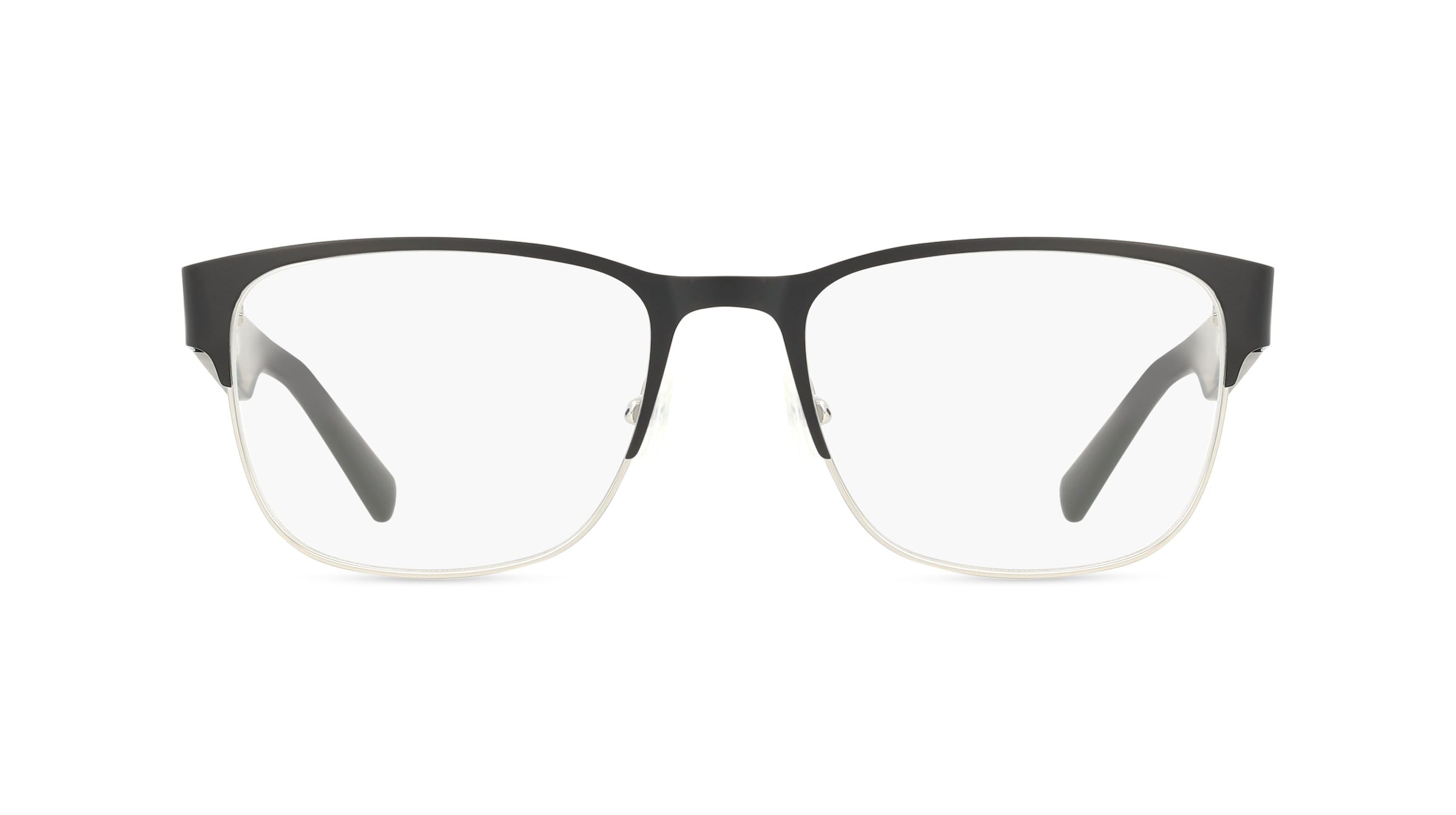 Gant GA50018 Herren-Brille inkl. Gläser Vollrand Eckig Metall-Gestell 54mm/18mm/145mm, Schwarz