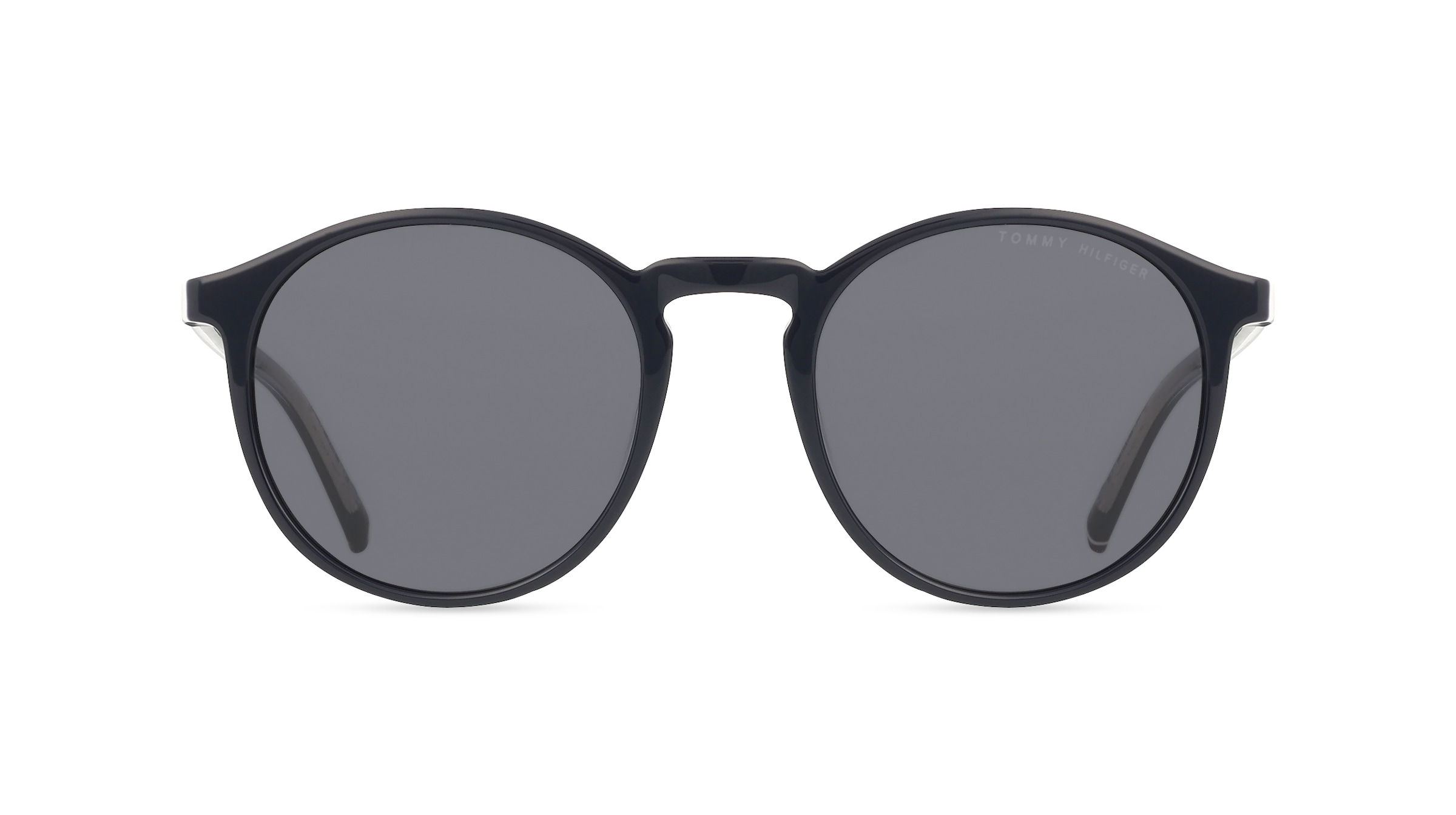 Tommy Hilfiger TH 2267/S Herren-Sonnenbrille Vollrand Rund Acetat-Gestell, Blau