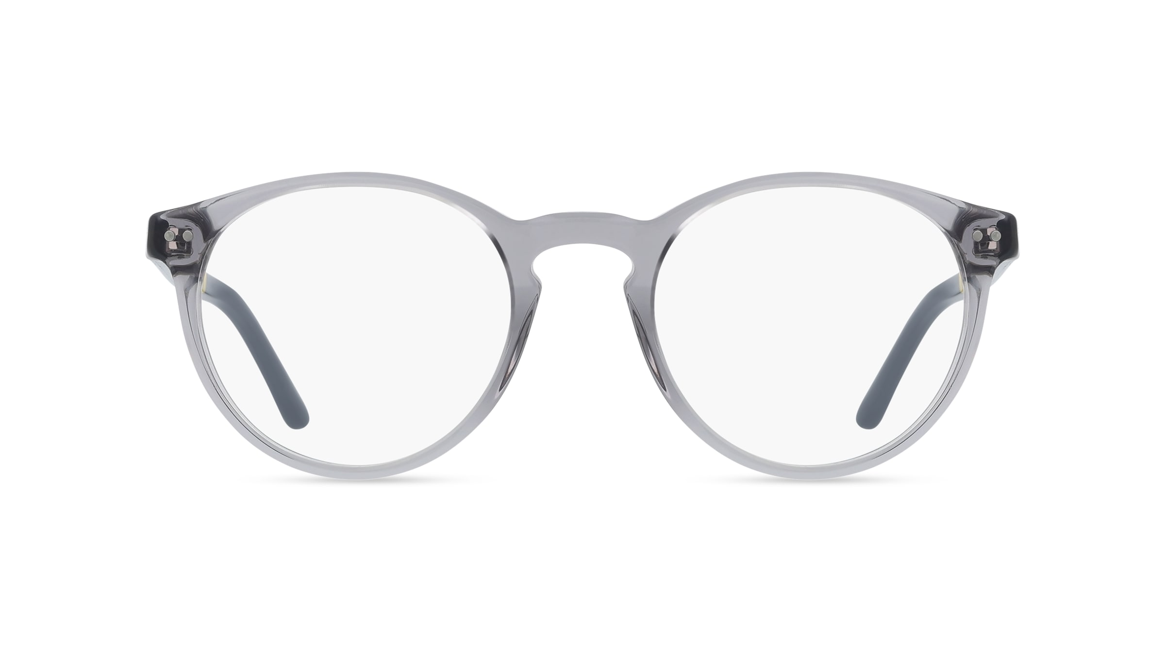 Polo Ralph Lauren 0PH2297 Herren-Brille inkl. Gläser Vollrand Rund Acetat-Gestell 50/20/145, grau