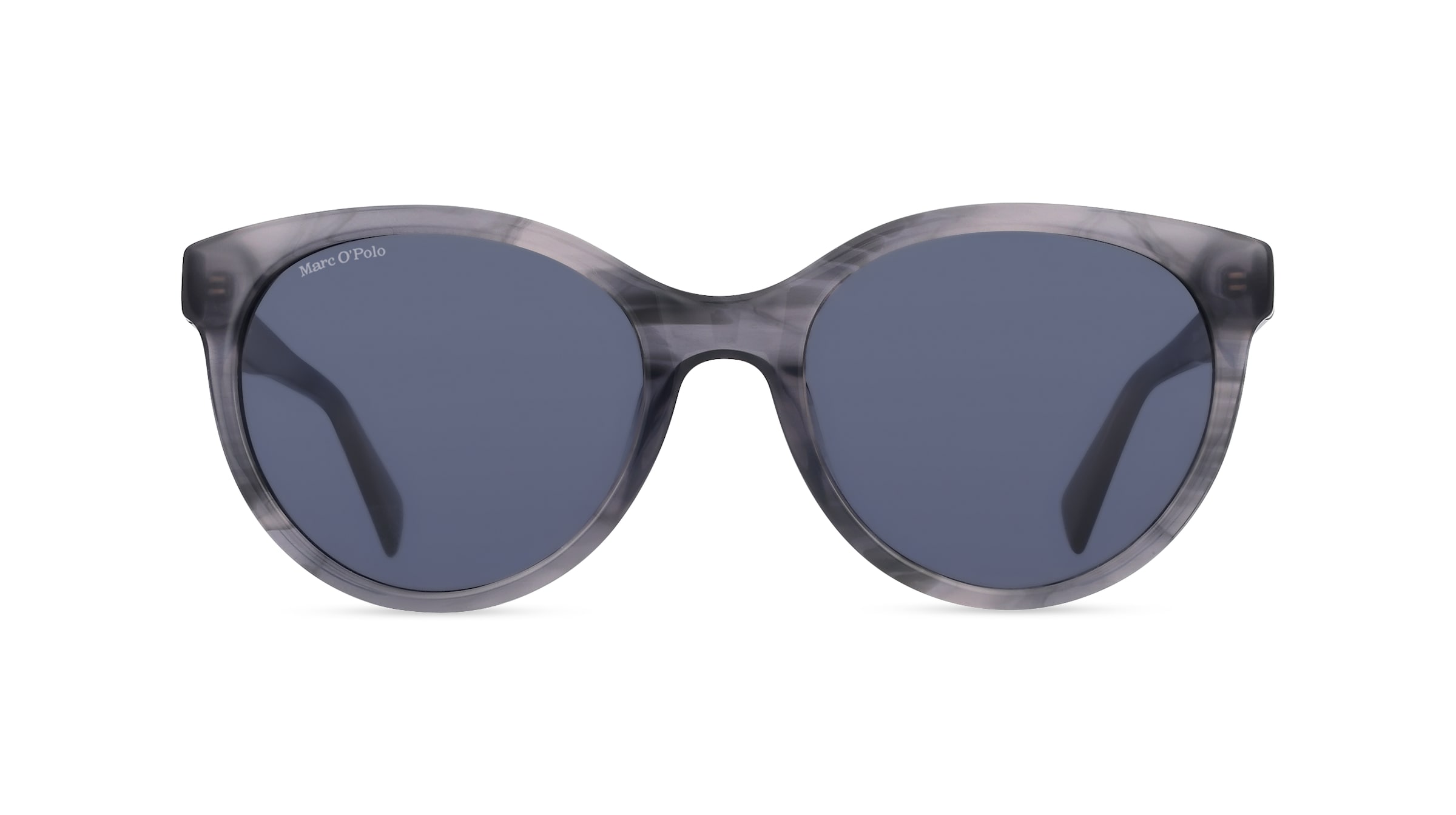 Marc O' Polo Eyewear 506193 Damen-Sonnenbrille Vollrand Rund Kunststoff-Gestell, grau