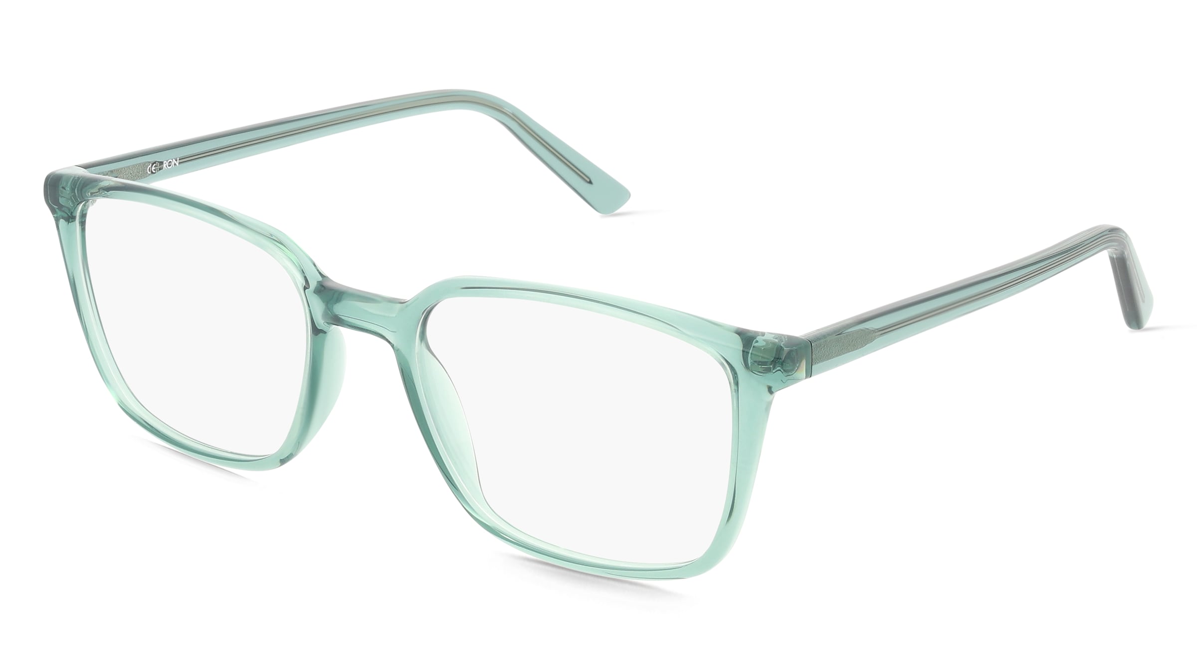 Fielmann JIL 035 CL RON Herren-Brille inkl. Gläser Vollrand Quadratisch Acetat-Gestell 53/19/145, Grün