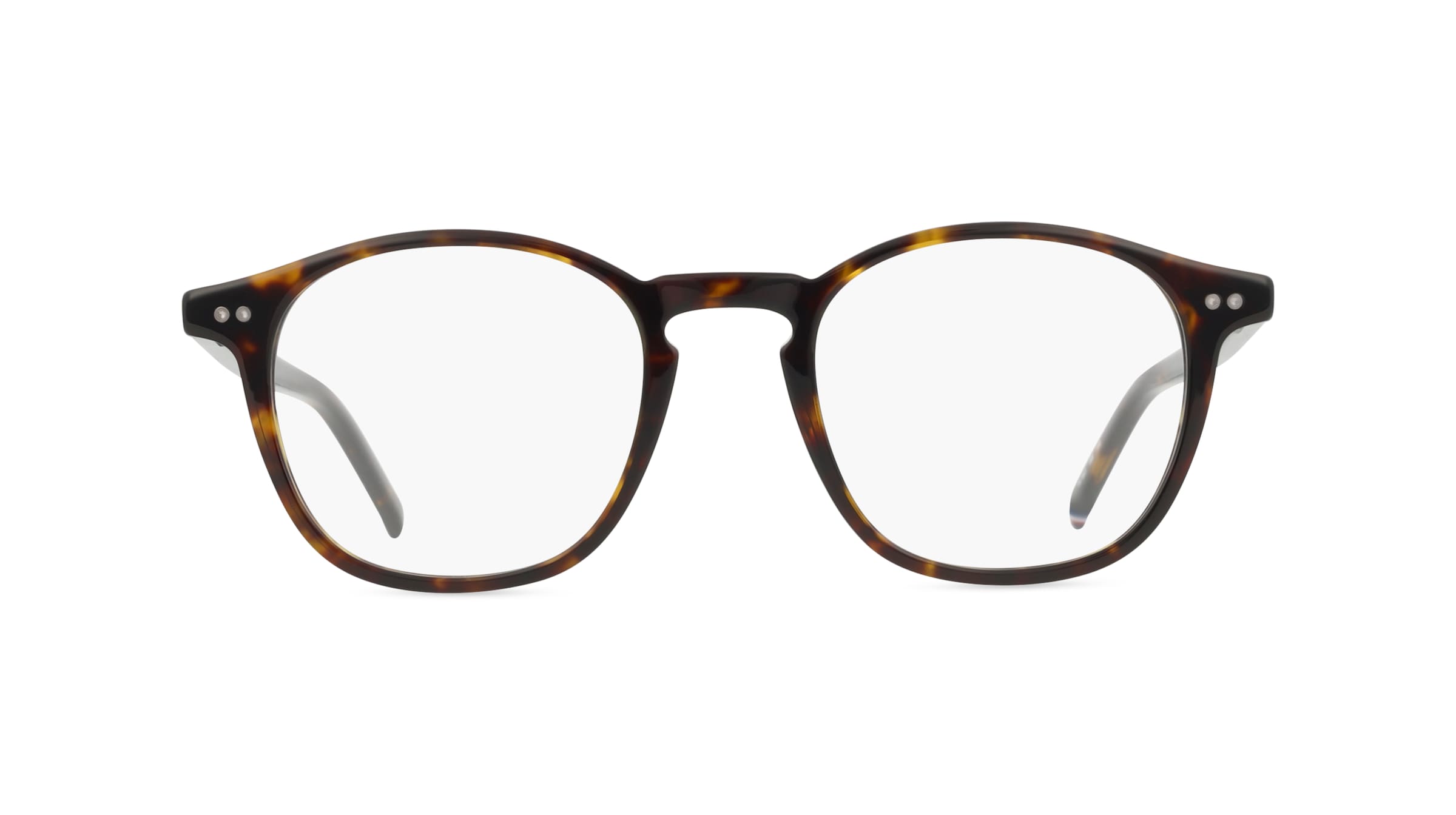 Tommy Hilfiger Eyewear TH 1941 Herren-Brille inkl. Gläser Vollrand Panto Acetat-Gestell 48mm/20mm/150mm, braun