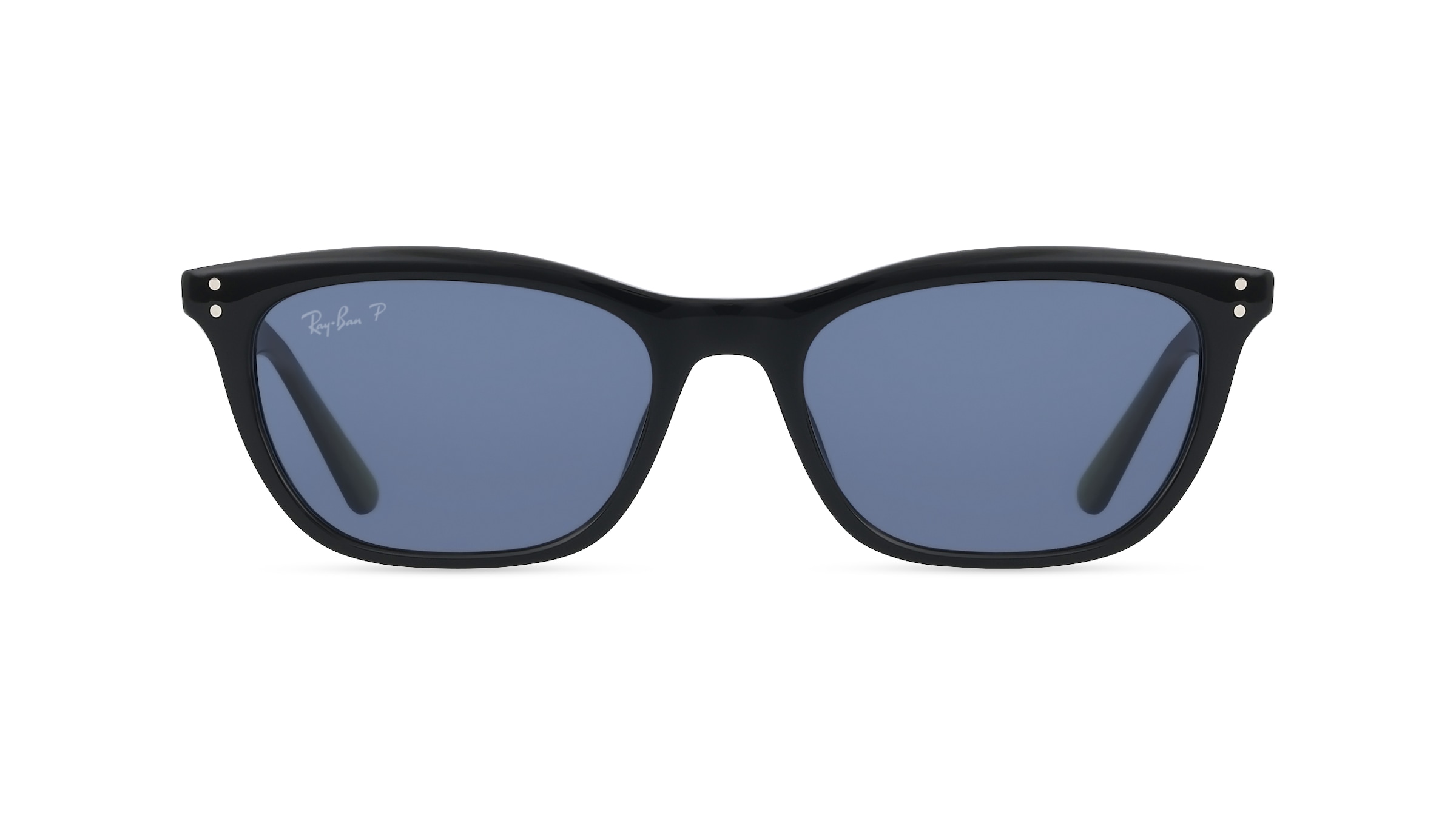 Ray-Ban RB4474D Unisex-Sonnenbrille Vollrand Geometrisch Kunststoff-Gestell, Schwarz