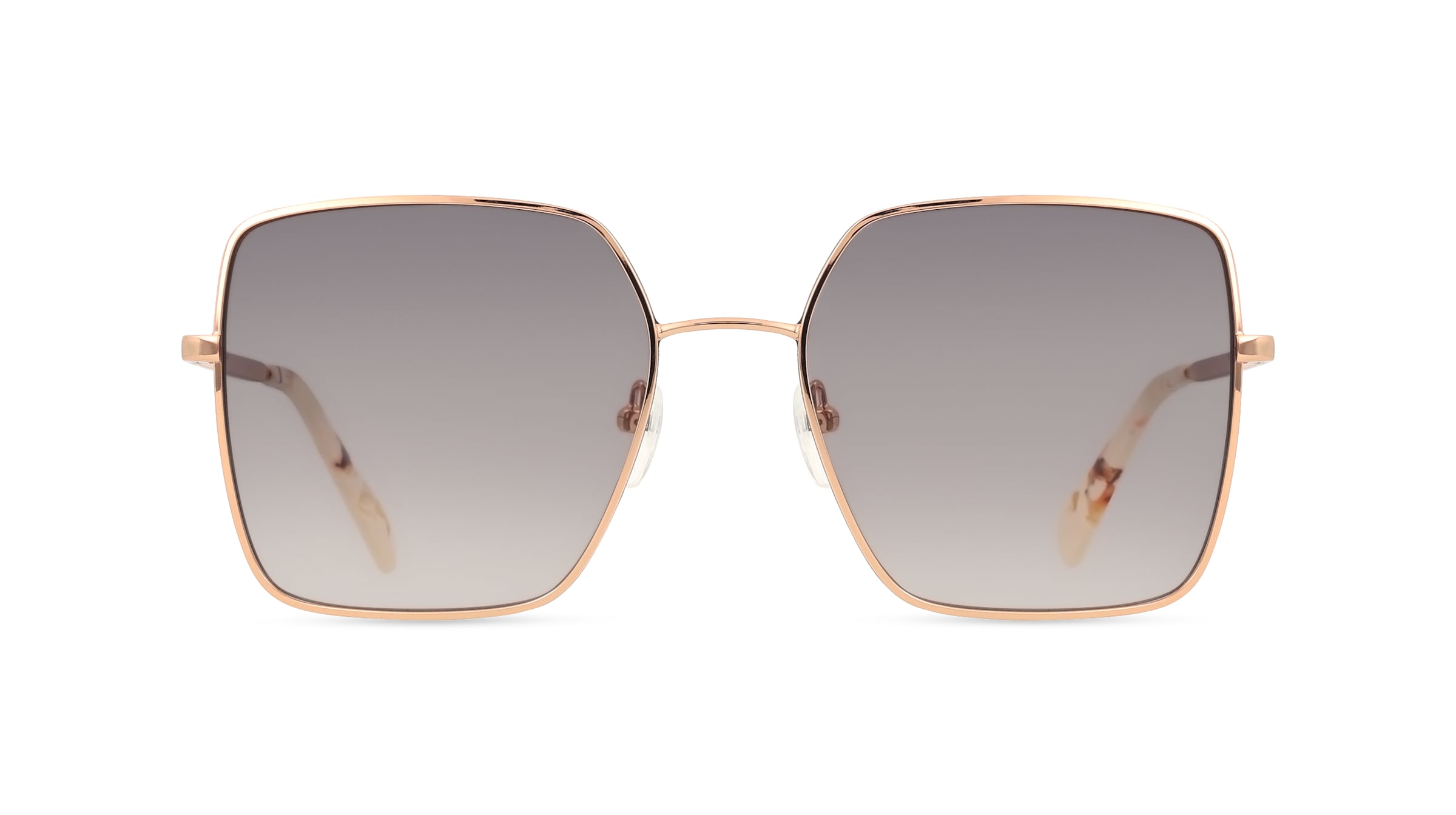 Liu Jo LJ158S Damen-Sonnenbrille Vollrand Eckig Metall-Gestell, Pink
