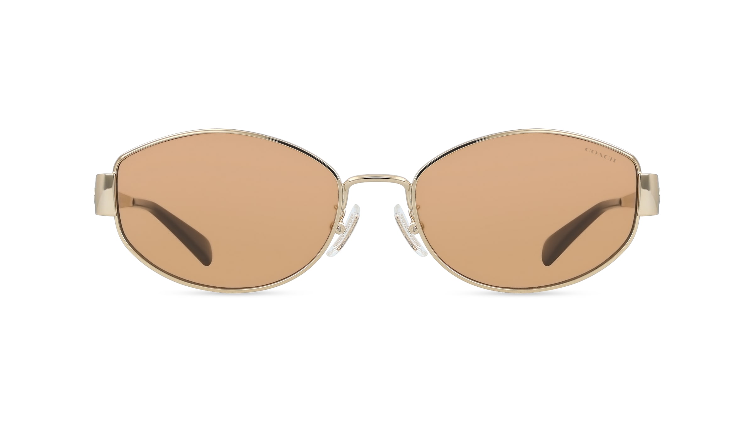 Coach HC7192D CDP44 Damen-Sonnenbrille Vollrand Geometrisch Metall-Gestell, Gold