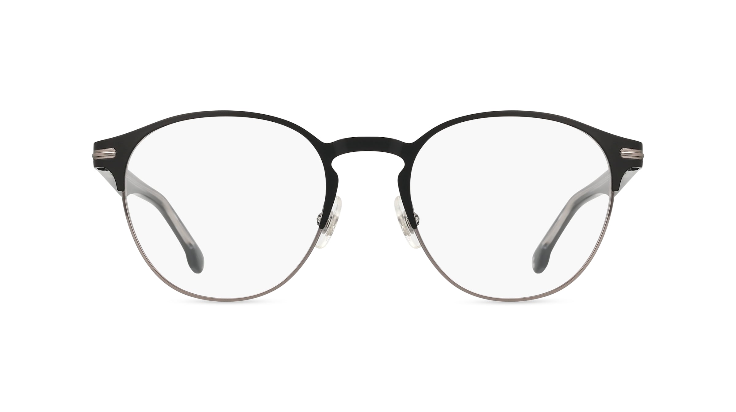 Carrera 322 Herren-Brille inkl. Gläser Vollrand Panto Metall-Gestell 50mm/20mm/145mm, schwarz