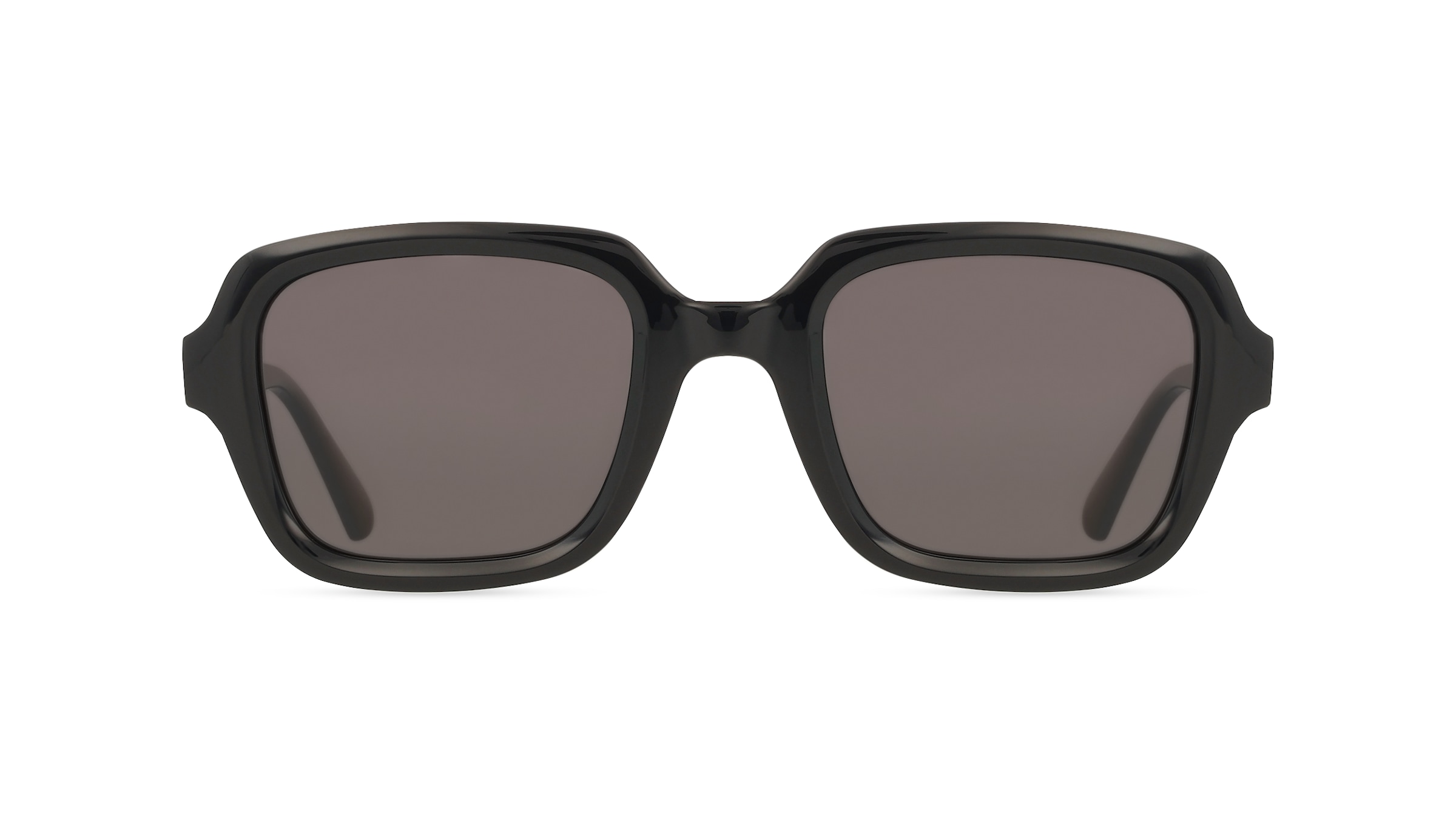 Fielmann MI 060 SUN FA PATRICK Unisex-Sonnenbrille Vollrand Eckig Acetat-Gestell, Schwarz