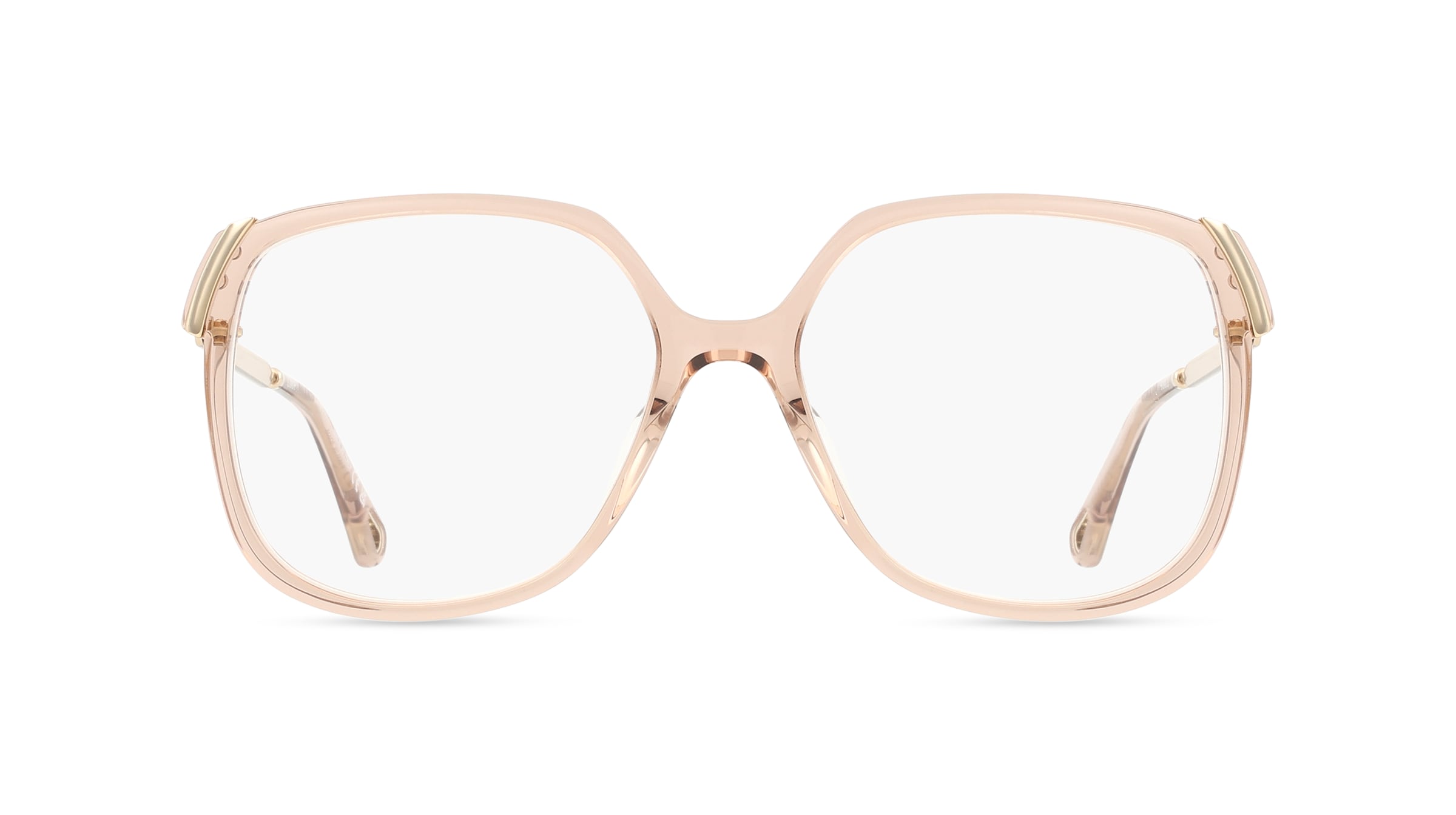 Chloé CH0287O Damen-Brille inkl. Gläser Vollrand Eckig Acetat-Gestell 56mm/16mm/135mm, braun